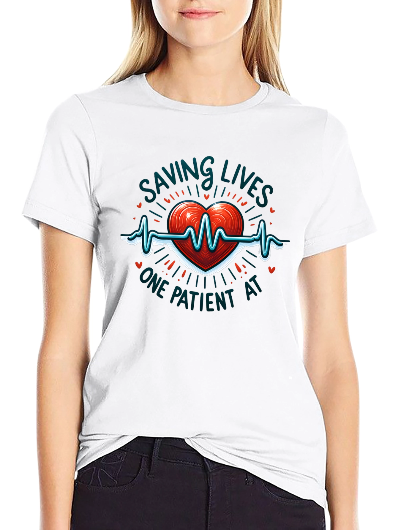 Saving Lives One Patient At A Time T-Shirt