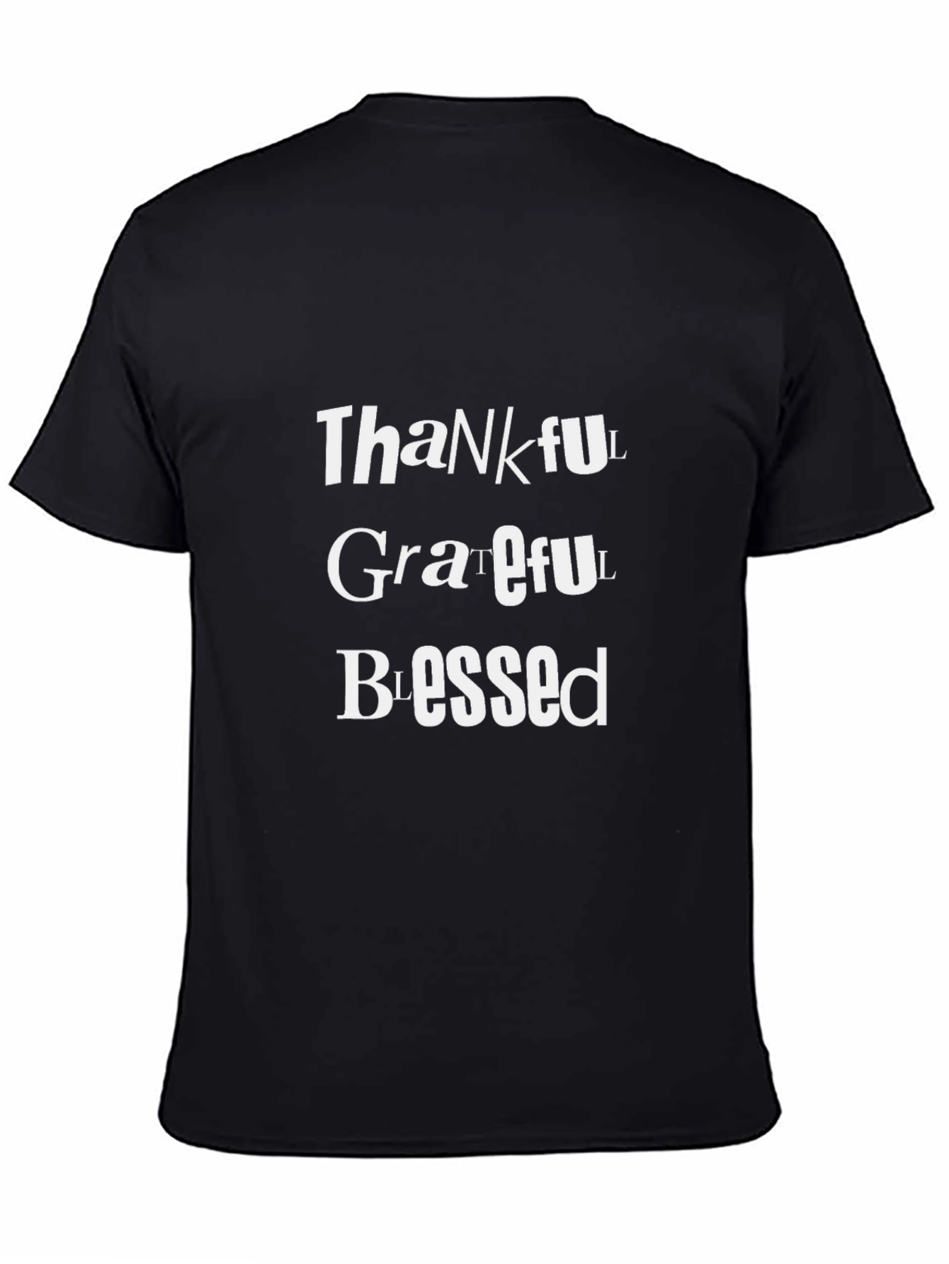 Thankful Grateful Blessed Graphic Tee