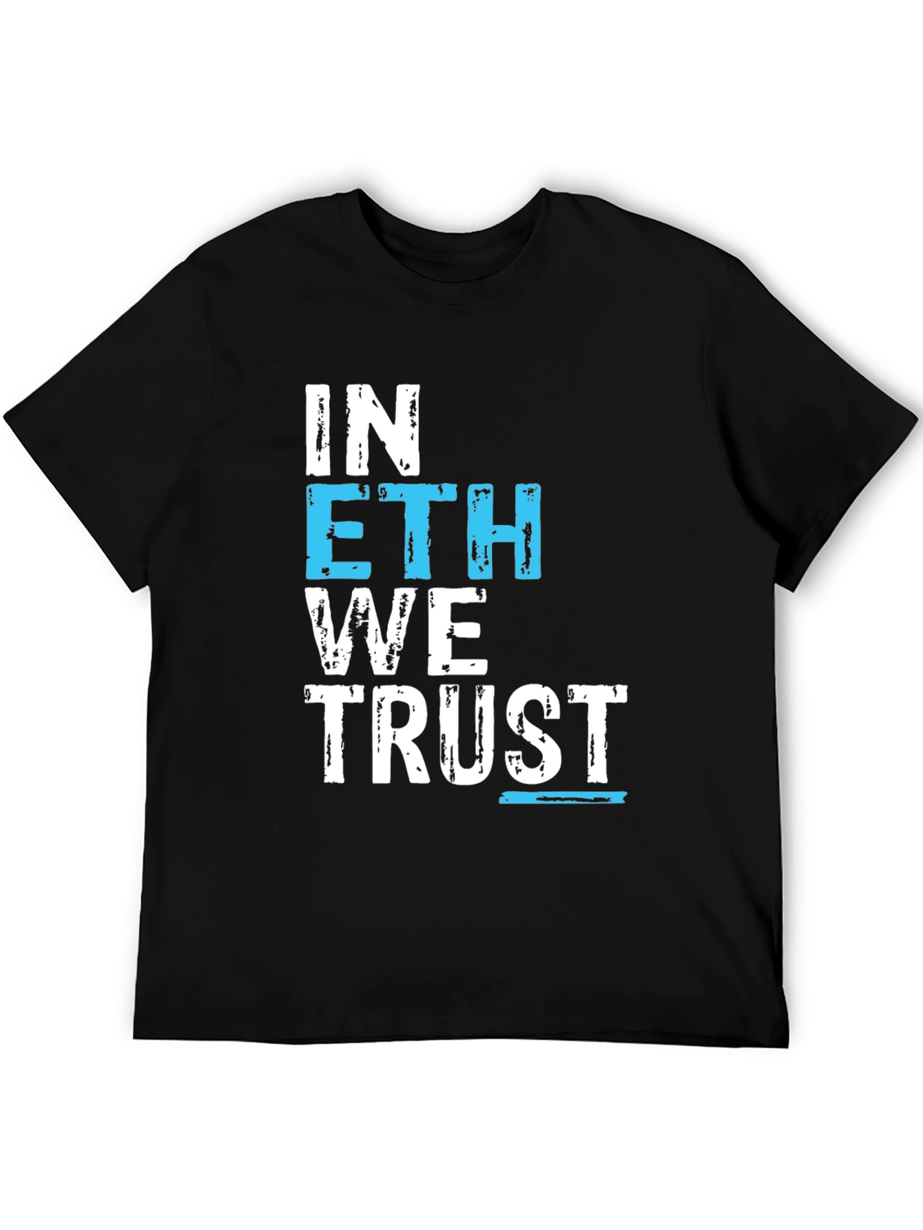 In ETH We Trust Graphic Tee - Crypto Enthusiast