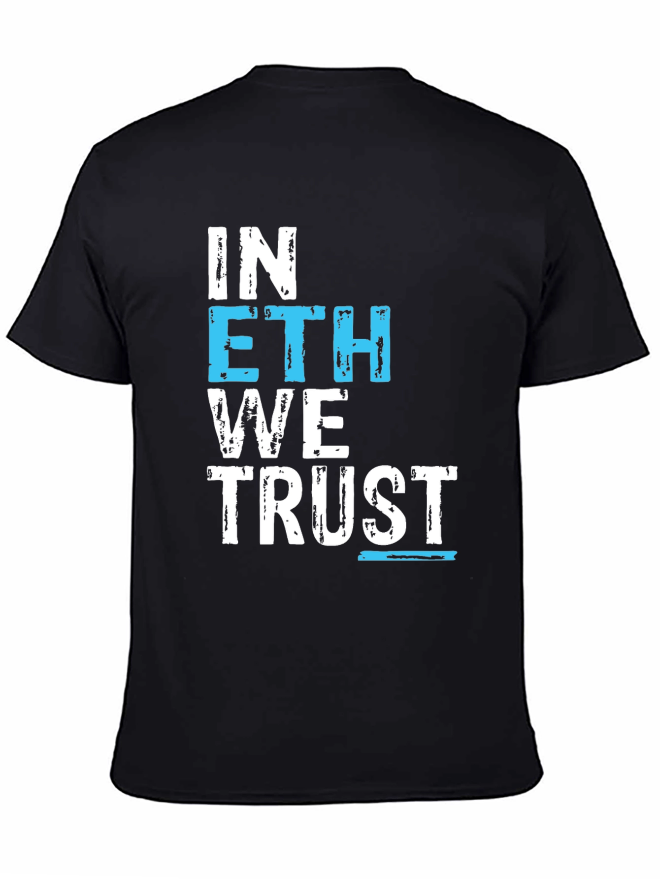 In ETH We Trust Graphic Tee - Crypto Enthusiast