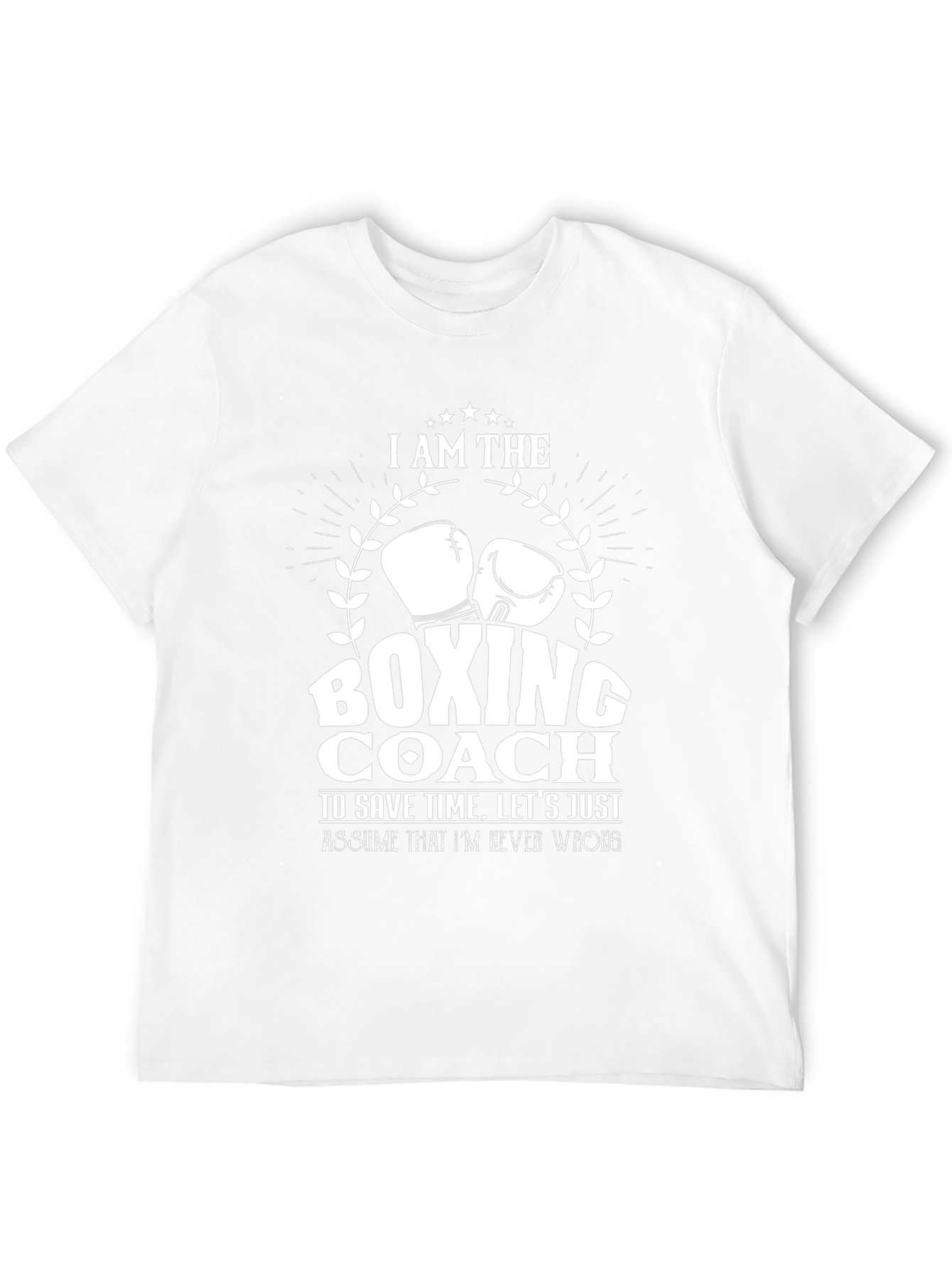 Boxing Coach T-Shirt - I AM THE