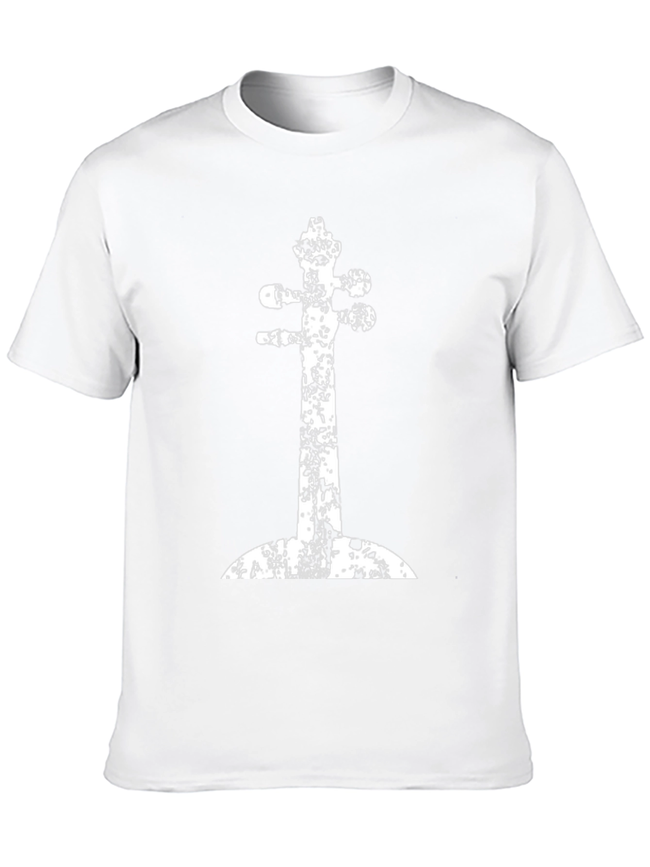 Distressed Gadulka Instrument Black T-Shirt