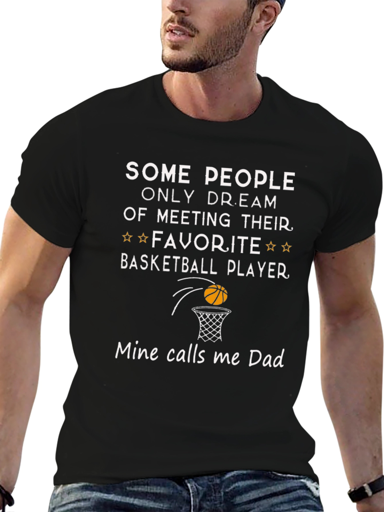 Basketball Dad T-Shirt - Favorite Player
