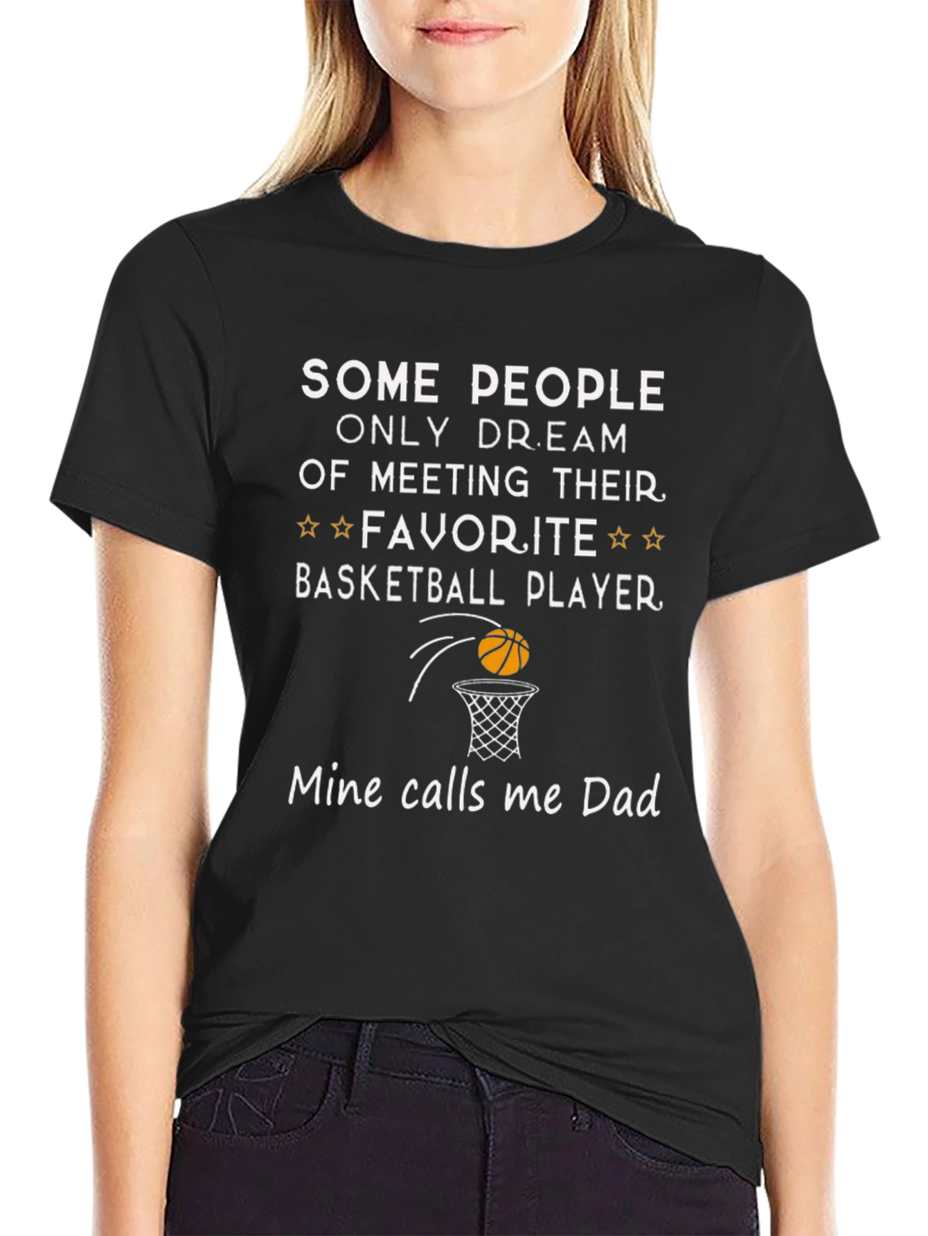 Basketball Dad T-Shirt - Favorite Player