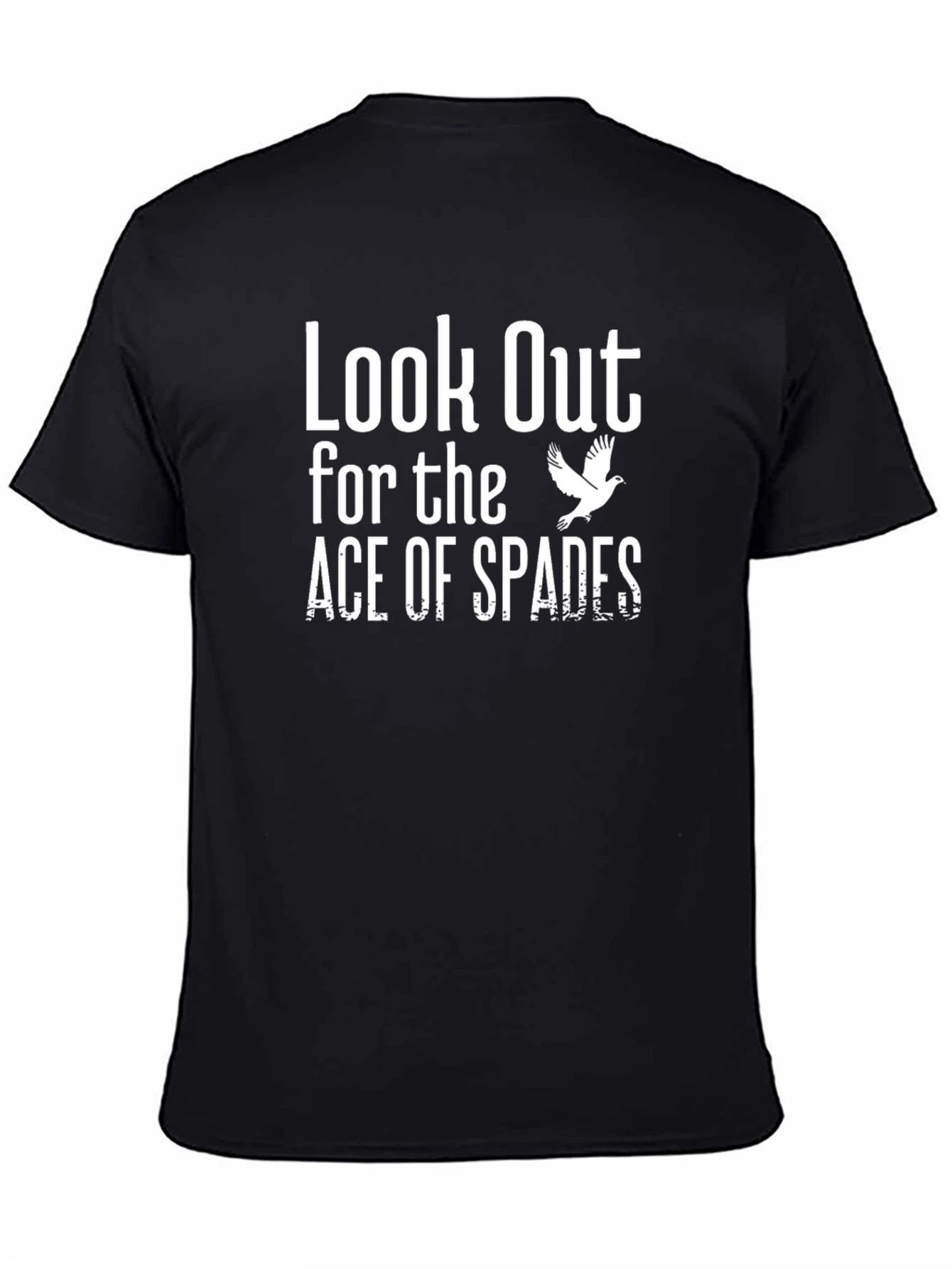 Look Out Ace of Spades Graphic T-Shirt