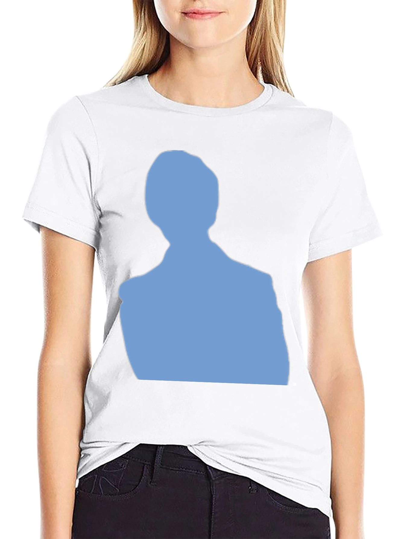 Silhouette Graphic Black T-Shirt