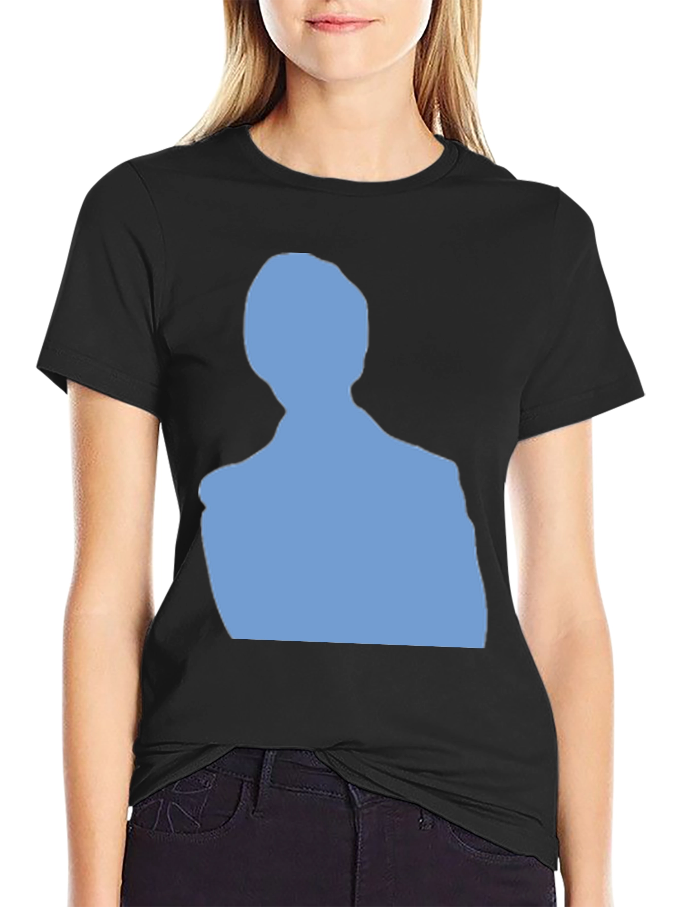 Silhouette Graphic Black T-Shirt