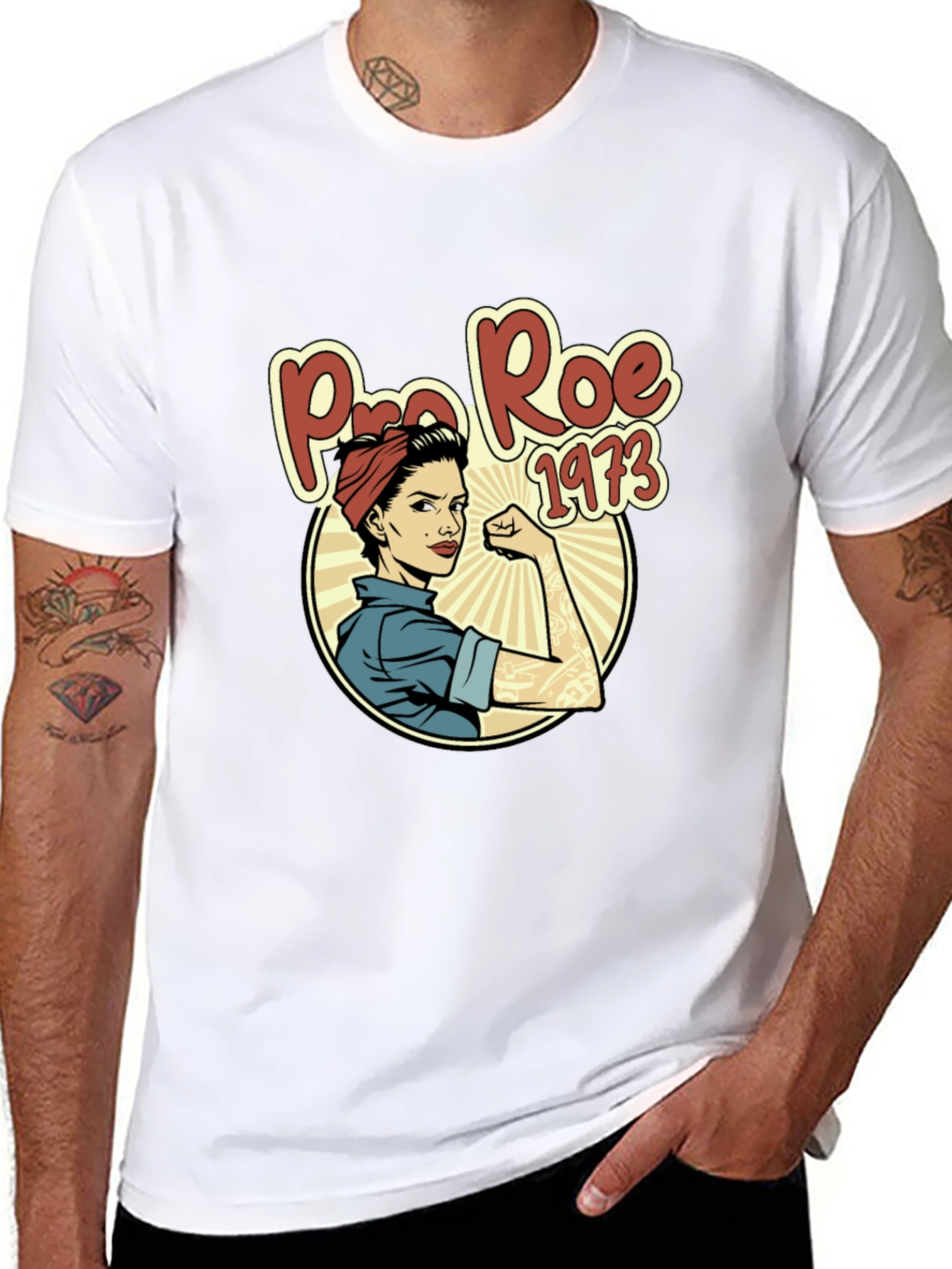 Pro Roe 1973 Graphic T-Shirt - Empowered Feminism