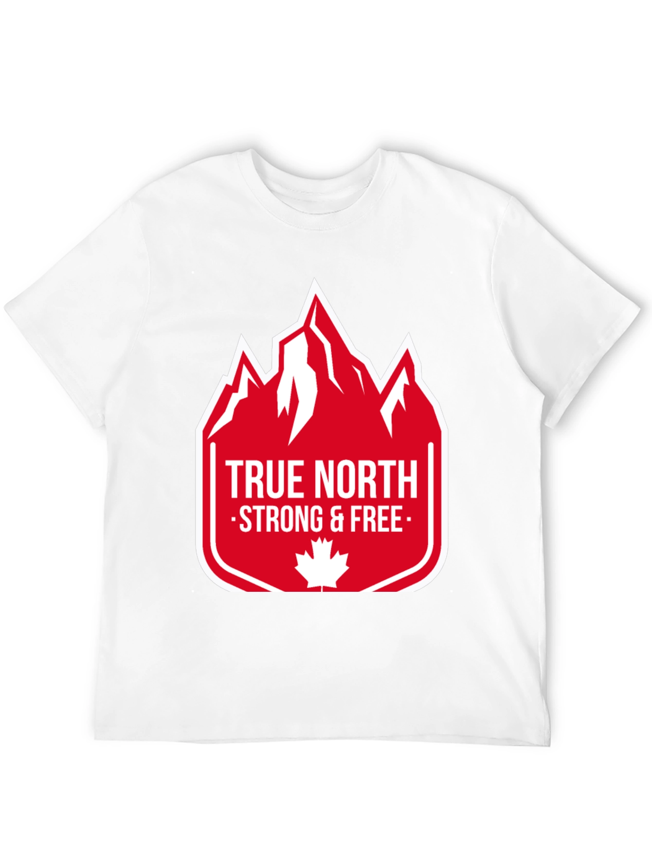 True North Strong & Free Graphic Tee