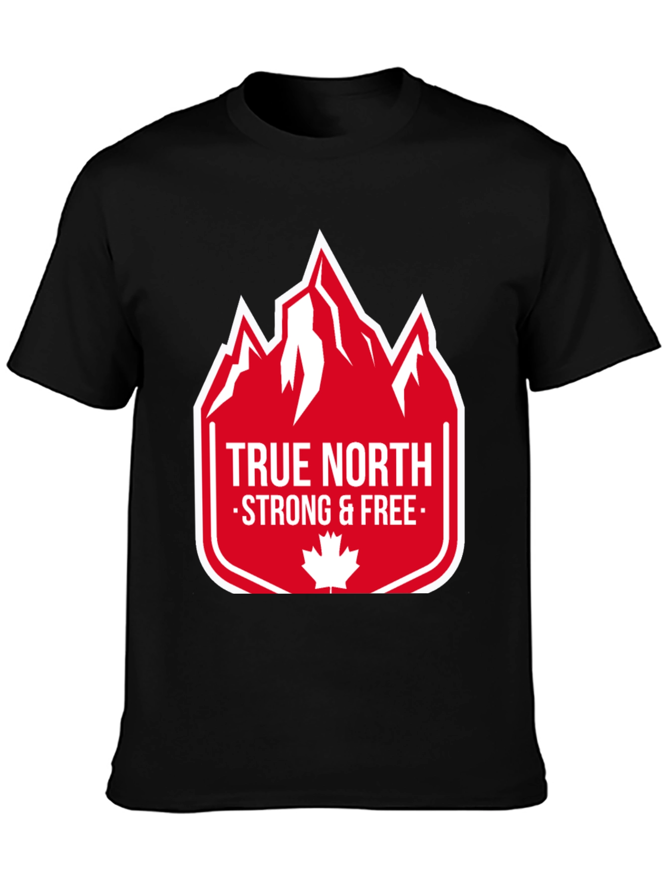 True North Strong & Free Graphic Tee