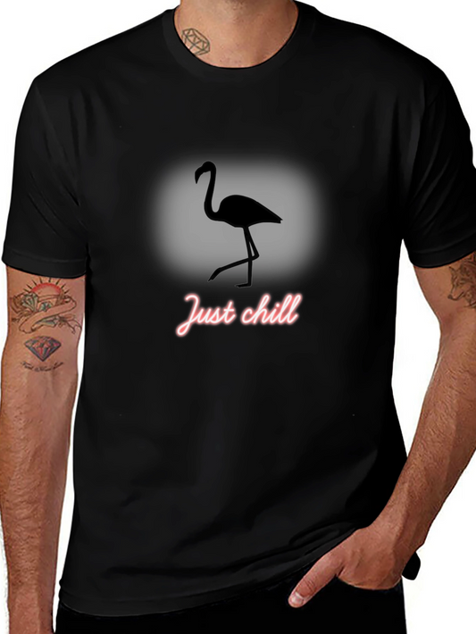 Just Chill Flamingo Graphic Tee