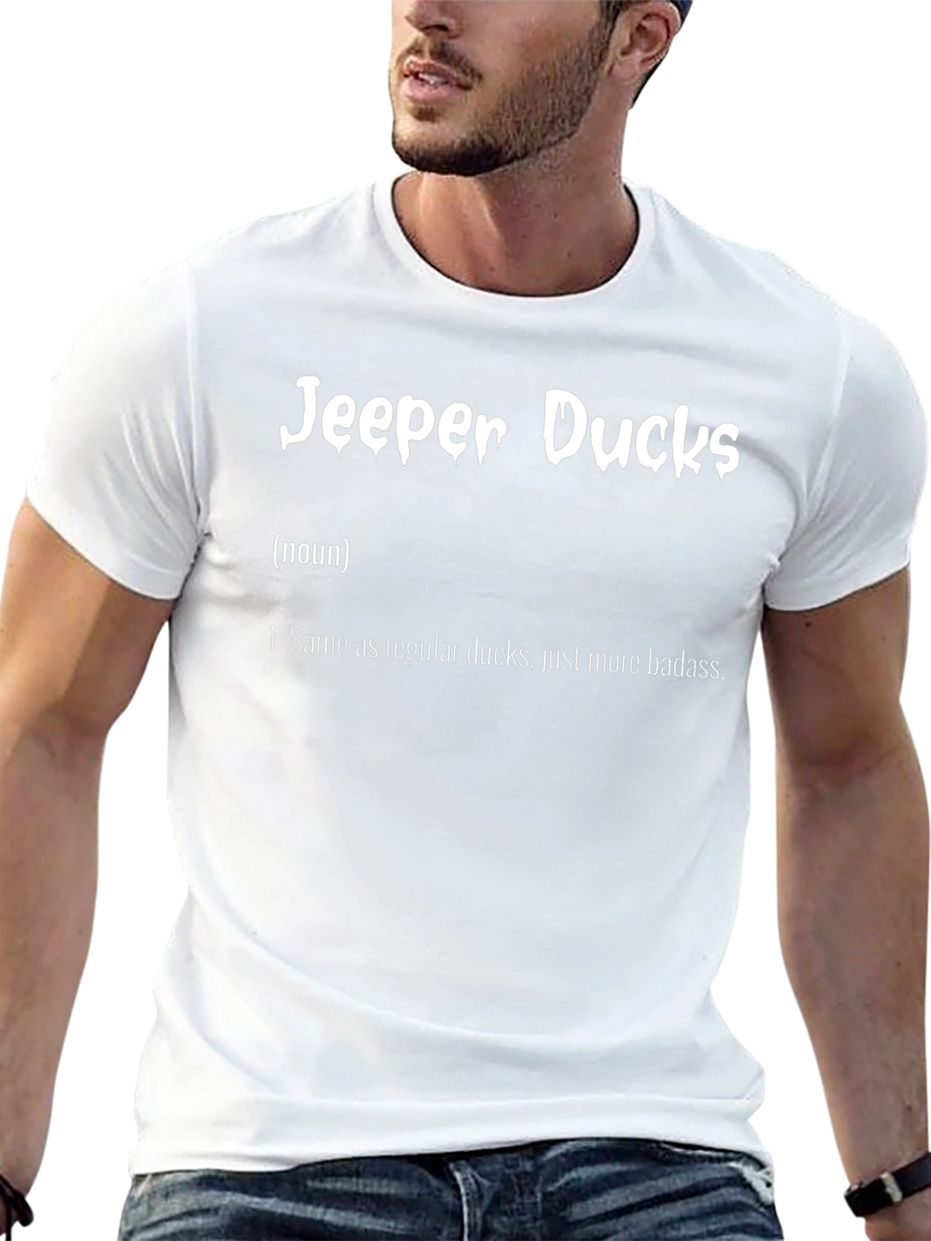 Jeeper Ducks Definition T-Shirt - Badass Duck Lovers Apparel