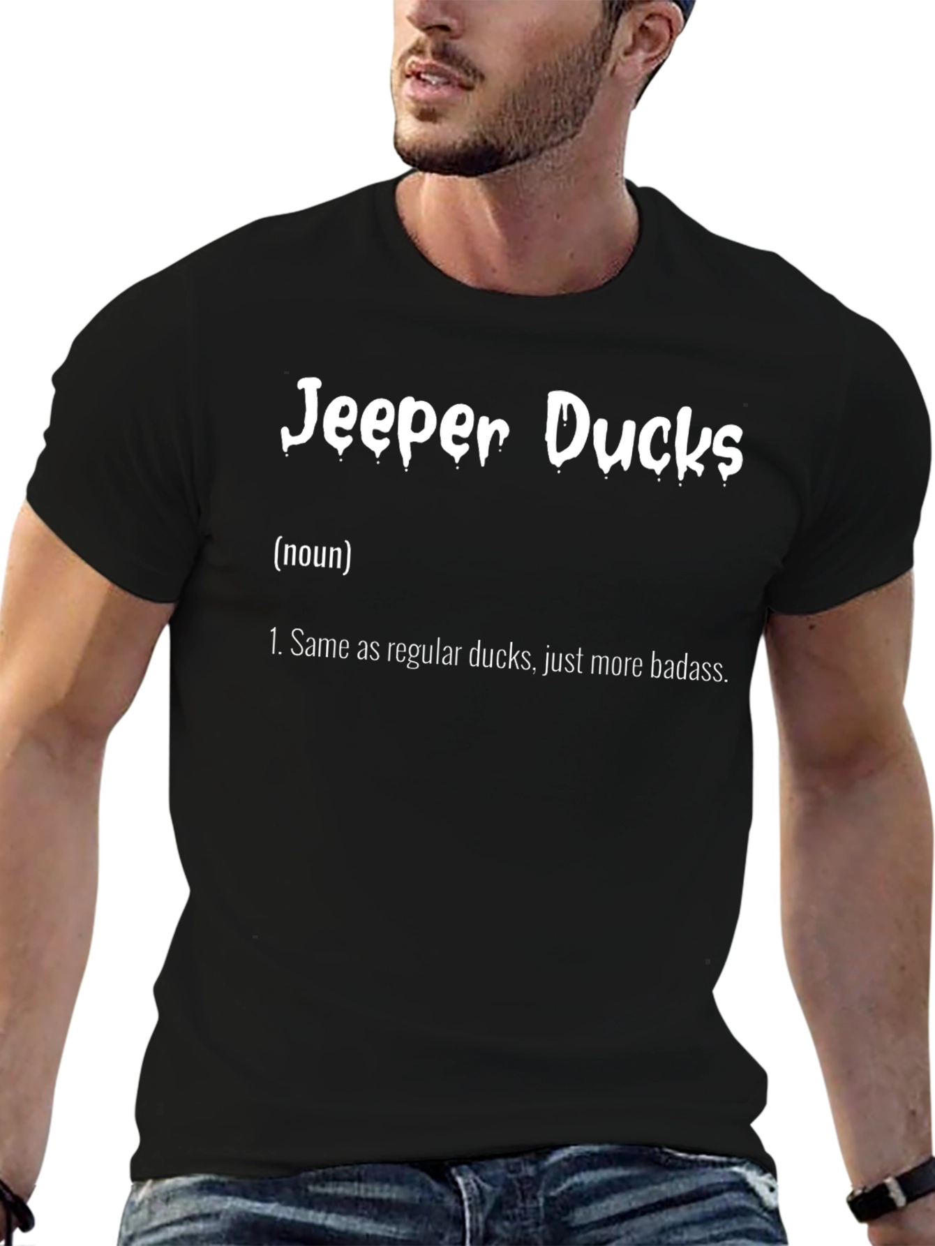 Jeeper Ducks Definition T-Shirt - Badass Duck Lovers Apparel