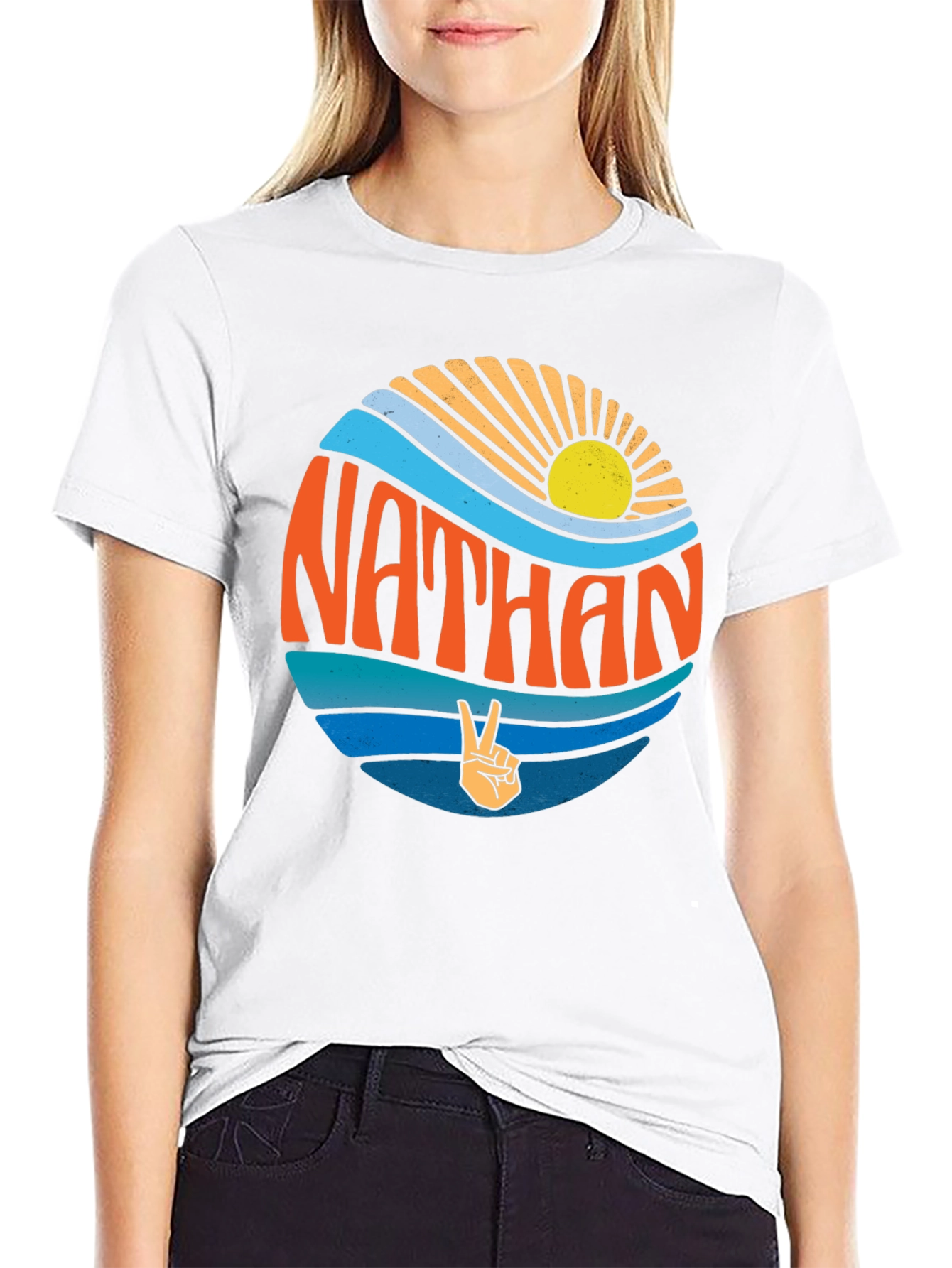 Retro Nathan Graphic T-Shirt