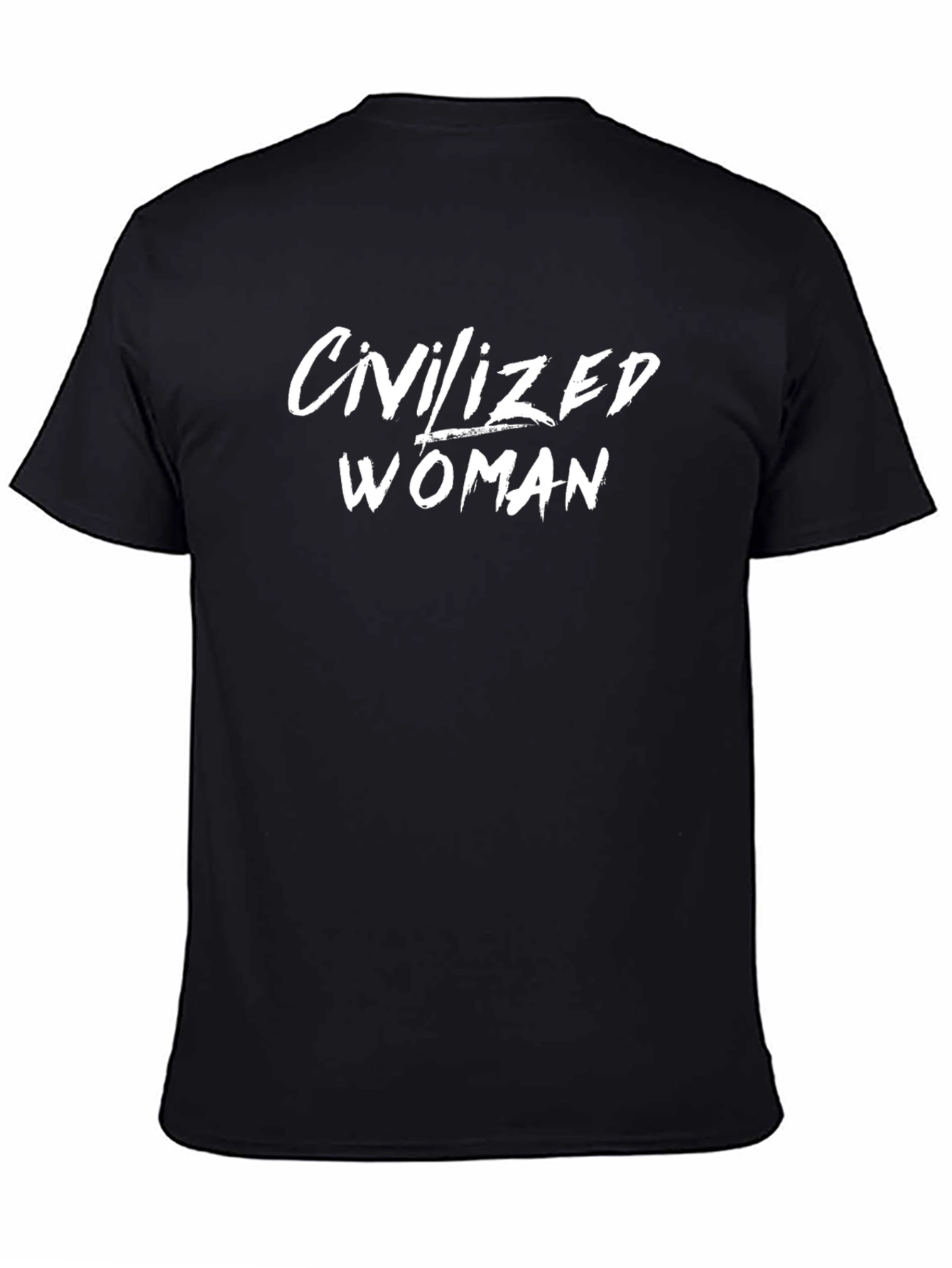 Civilized Woman Graphic T-Shirt
