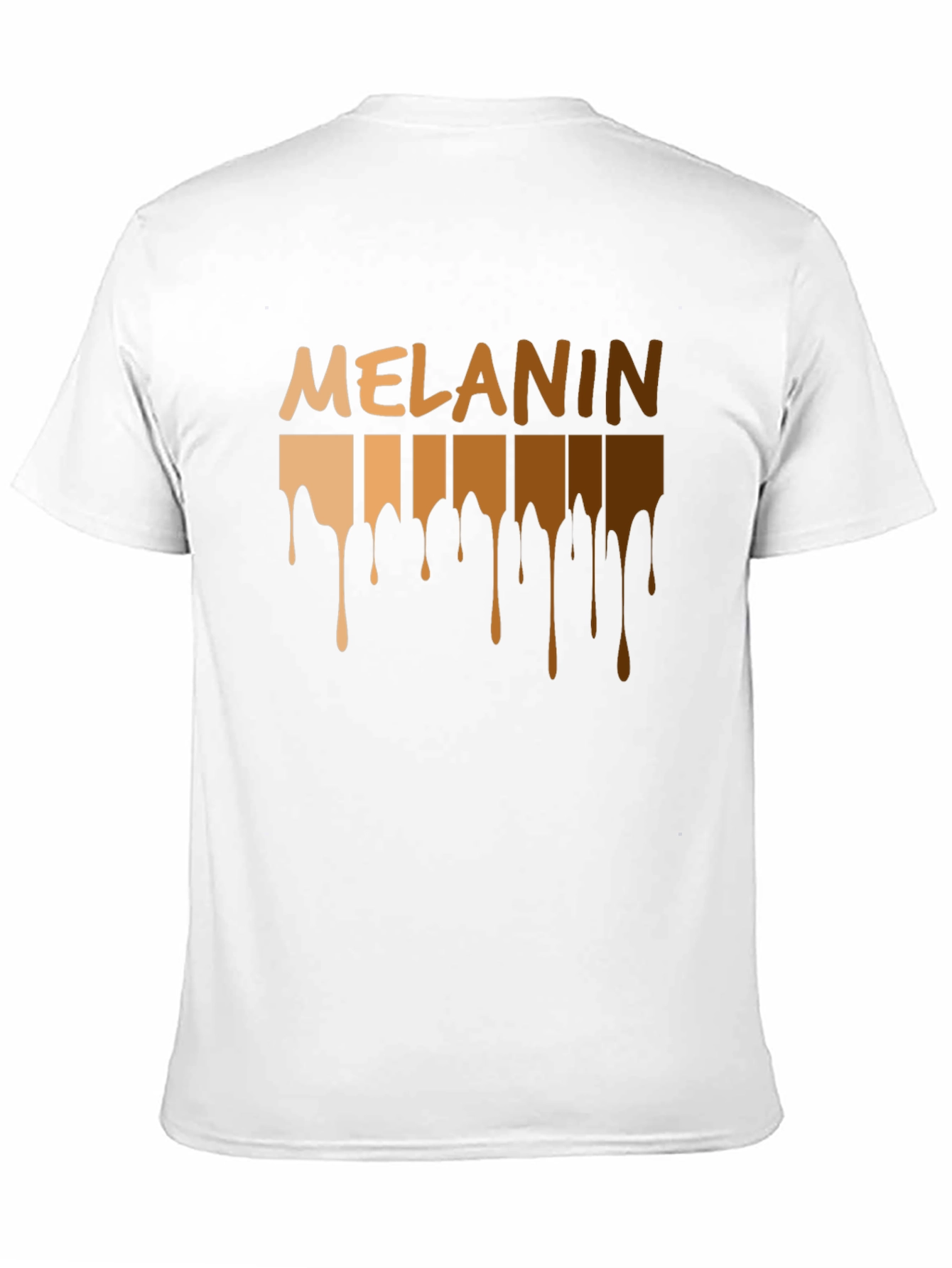 Melanin Drip Black Graphic T-Shirt