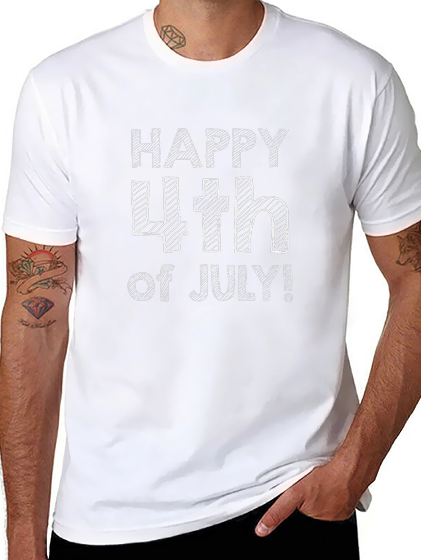 Happy 4th of July Mens T-shirt