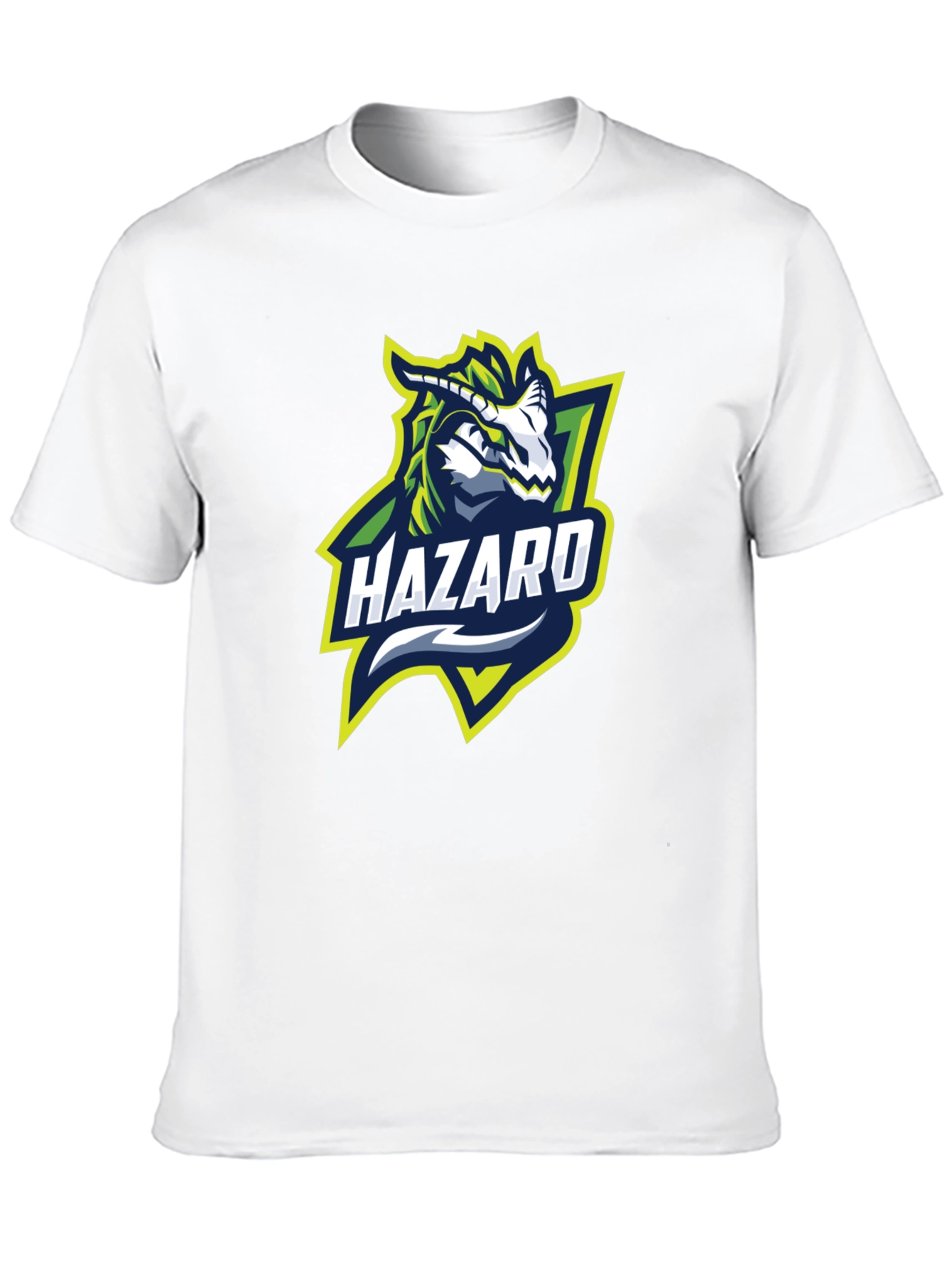 Hazard Dragon Graphic Black T-Shirt