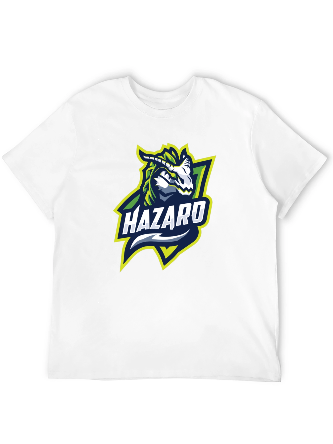 Hazard Dragon Graphic Black T-Shirt