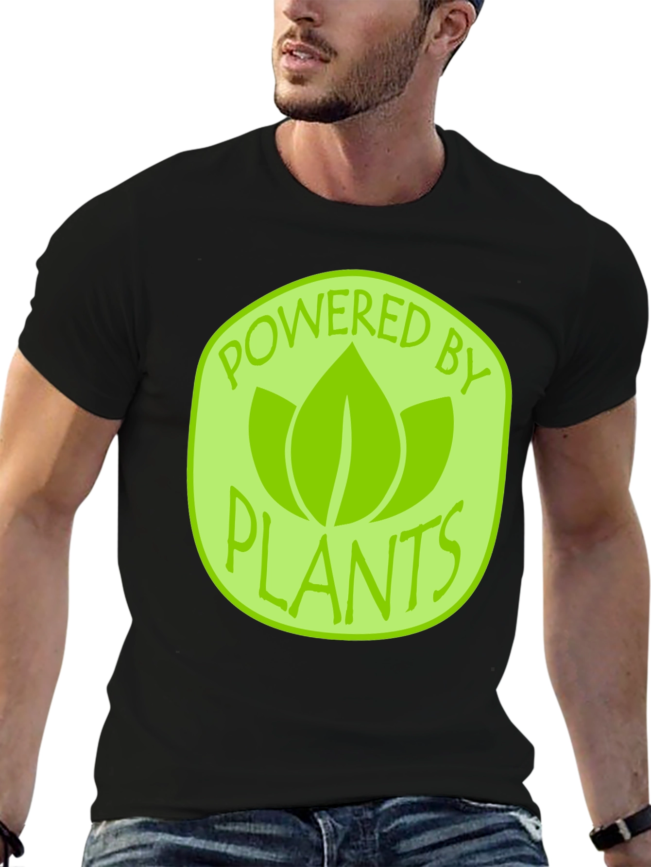 Powered By Plants Graphic T-Shirt - Vegan Friendly
