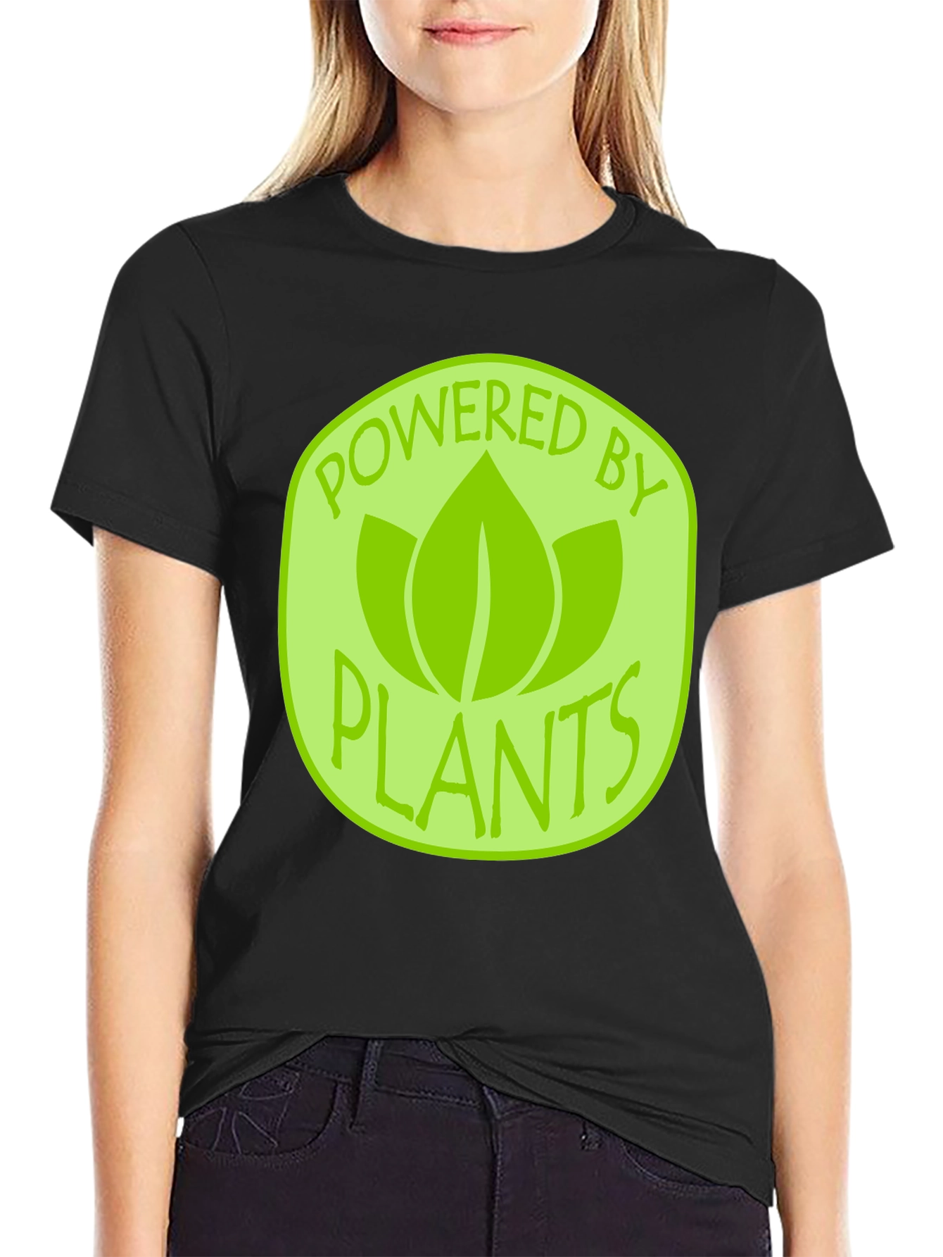 Powered By Plants Graphic T-Shirt - Vegan Friendly