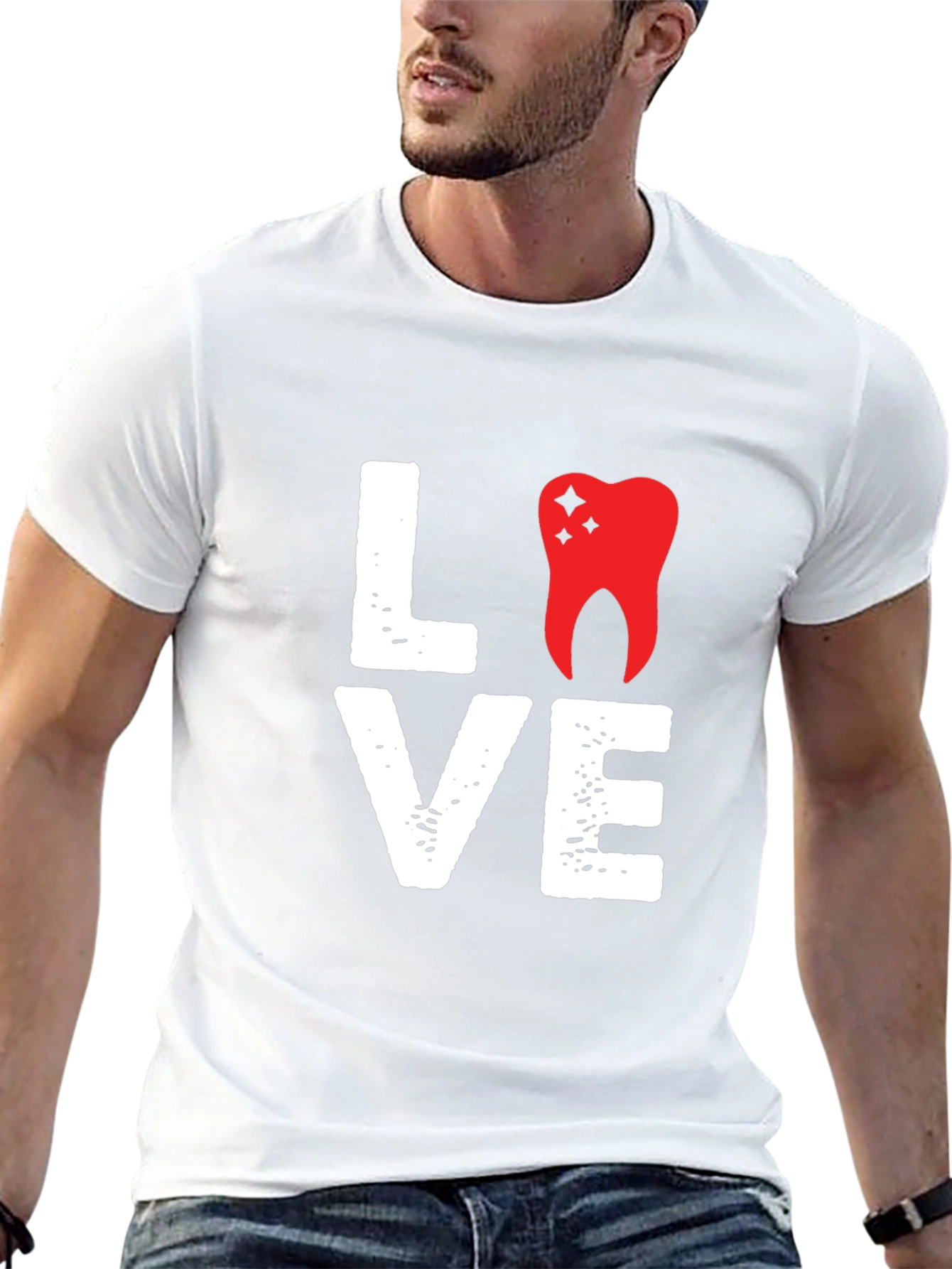 Love Tooth T-Shirt - Dentist Gift