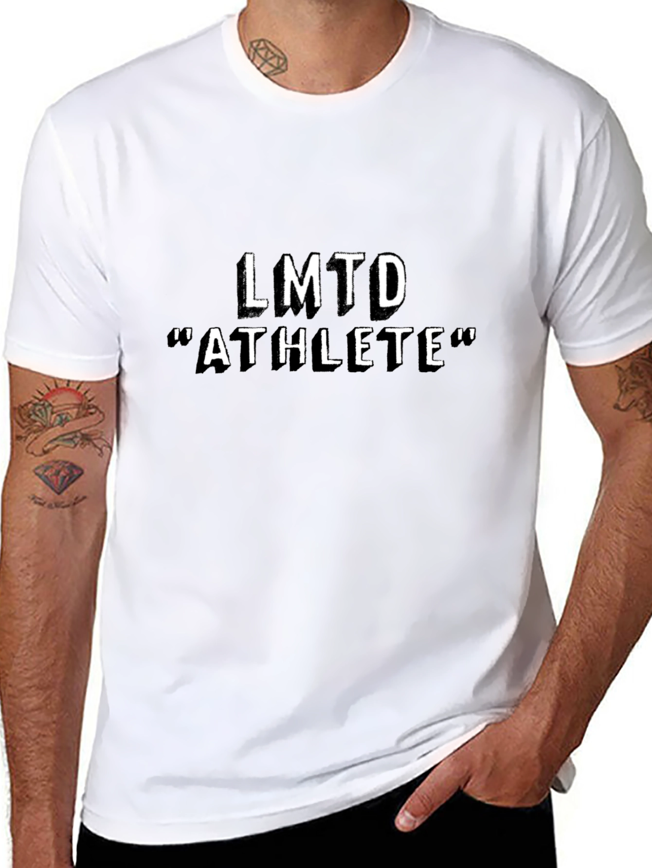 LMTD Athlete Black T-Shirt