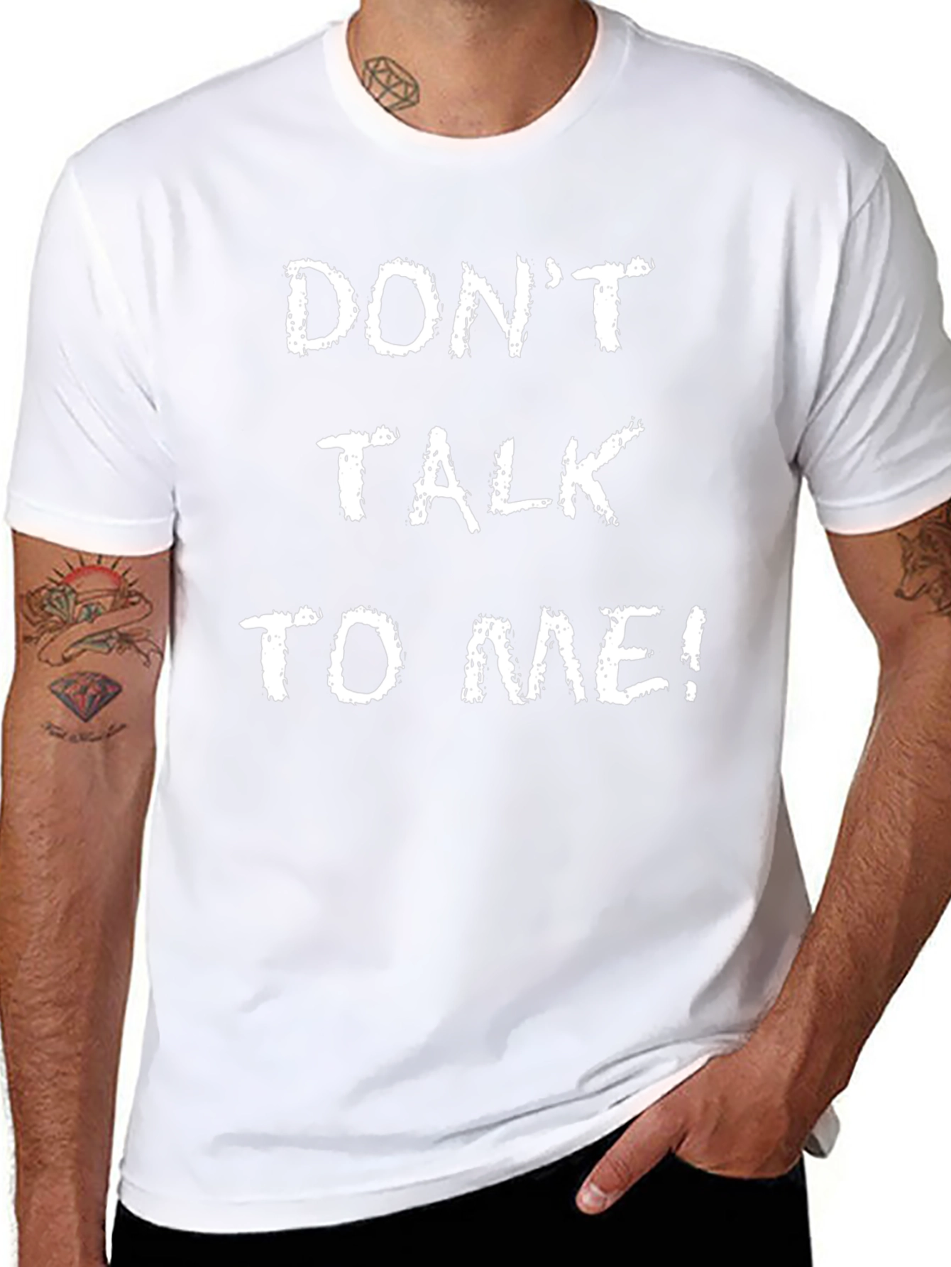 Dont Talk To Me! Funny Graphic T-Shirt