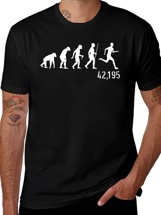 Evolution Marathon T-Shirt - 42195 Km Runner
