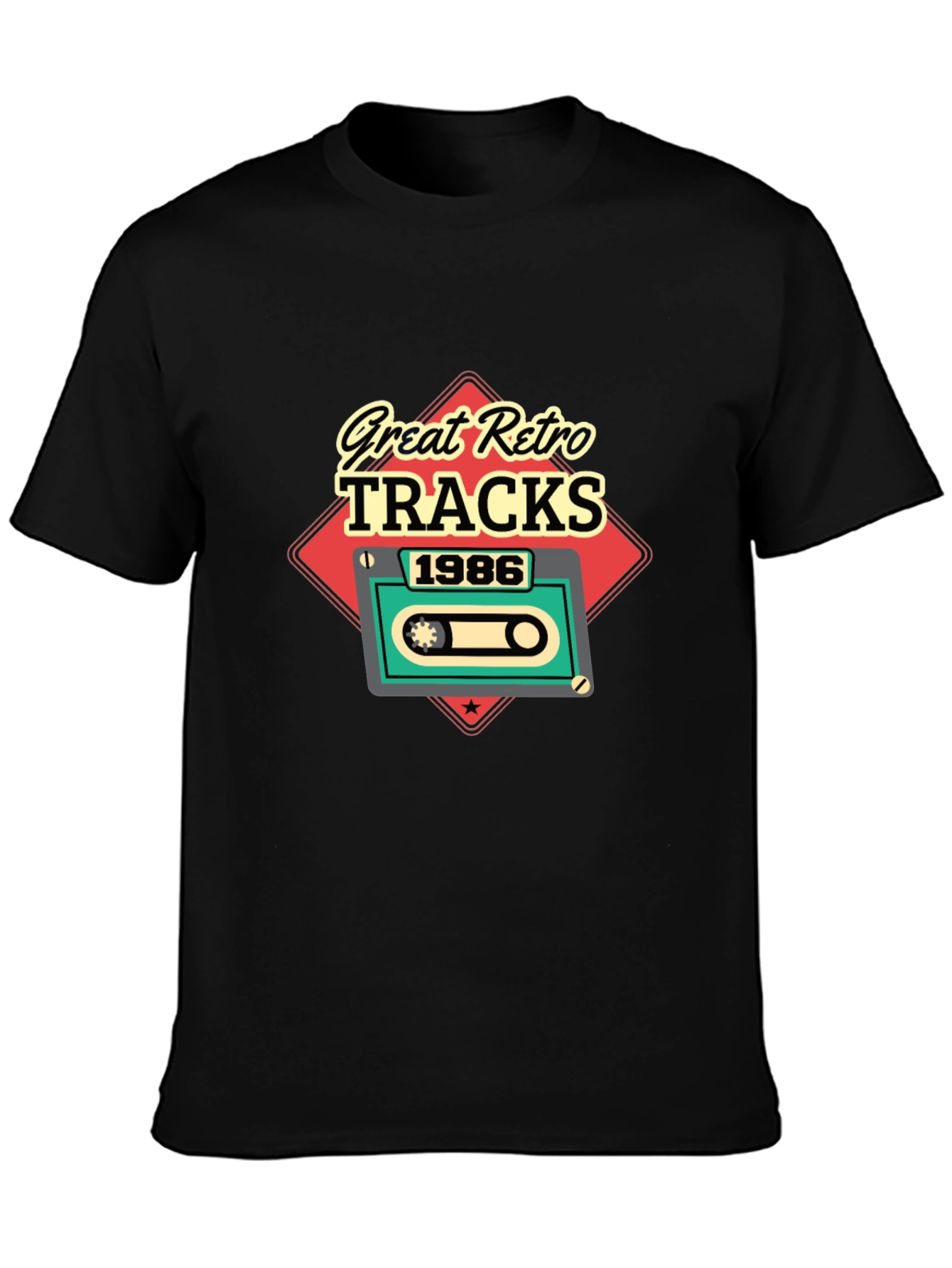 Great Retro Tracks 1986 T-Shirt