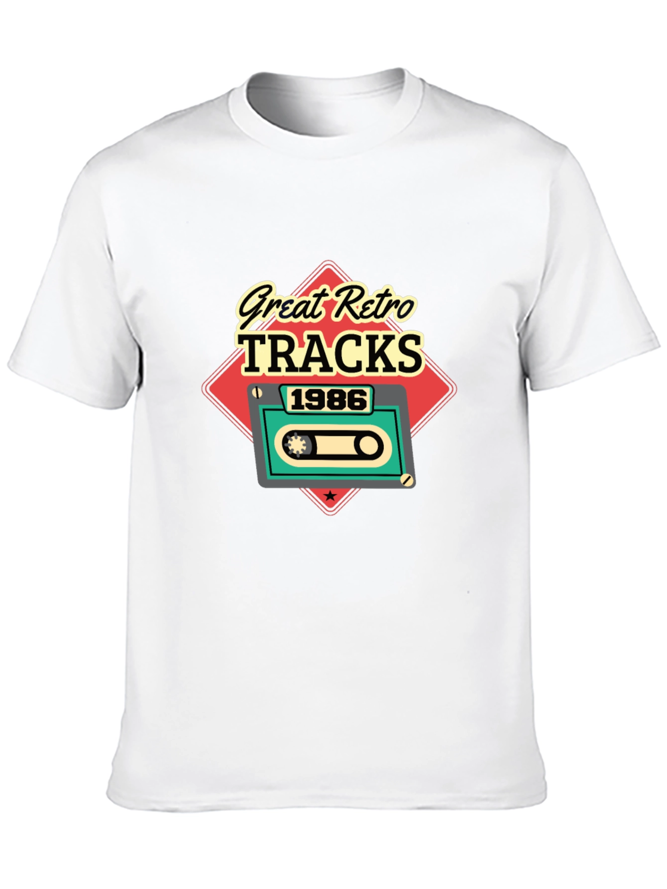 Great Retro Tracks 1986 T-Shirt
