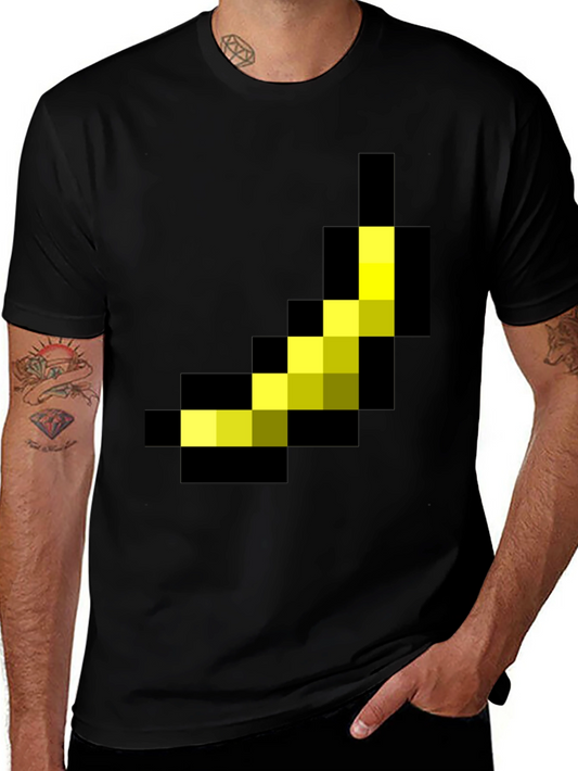 Pixel Banana T-Shirt - Gamer Style Tee