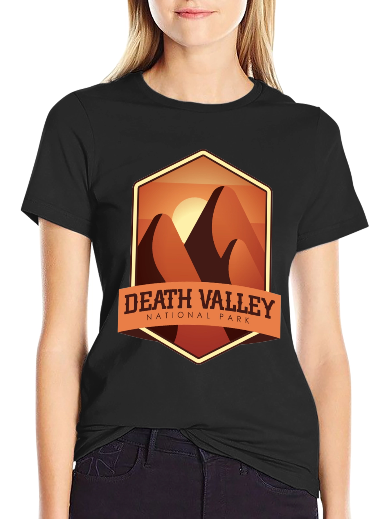 Death Valley National Park Graphic Tee - Black
