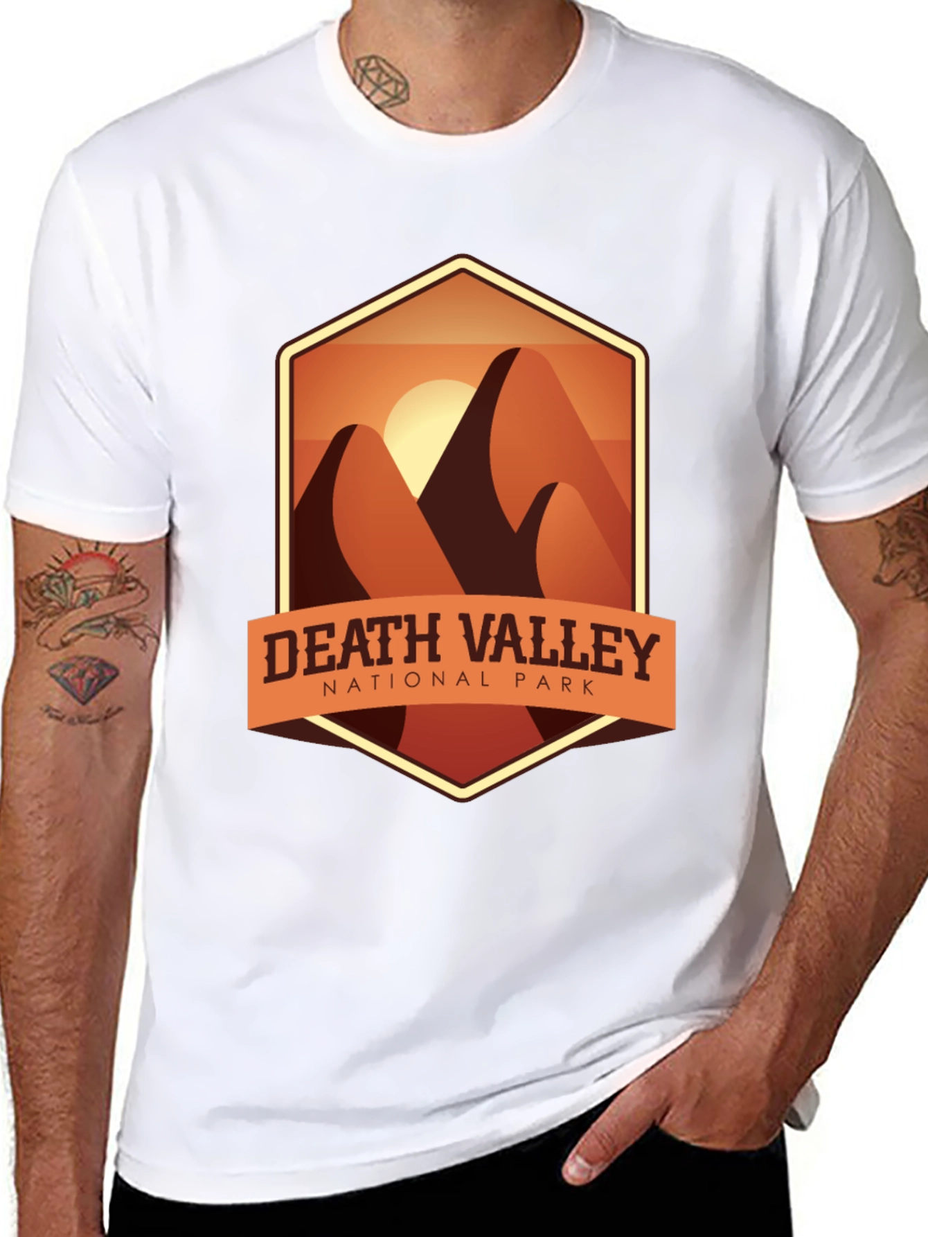 Death Valley National Park Graphic Tee - Black