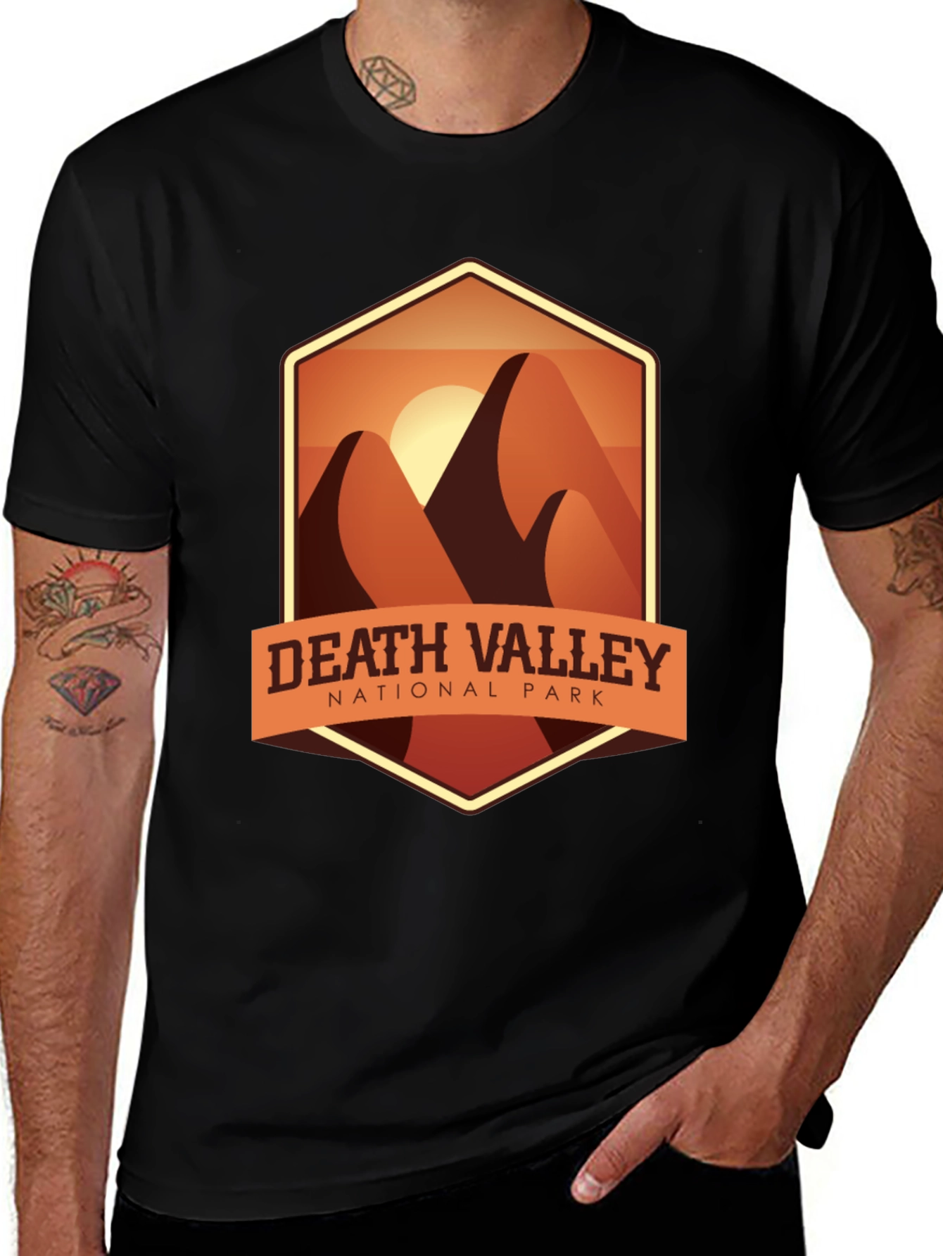 Death Valley National Park Graphic Tee - Black