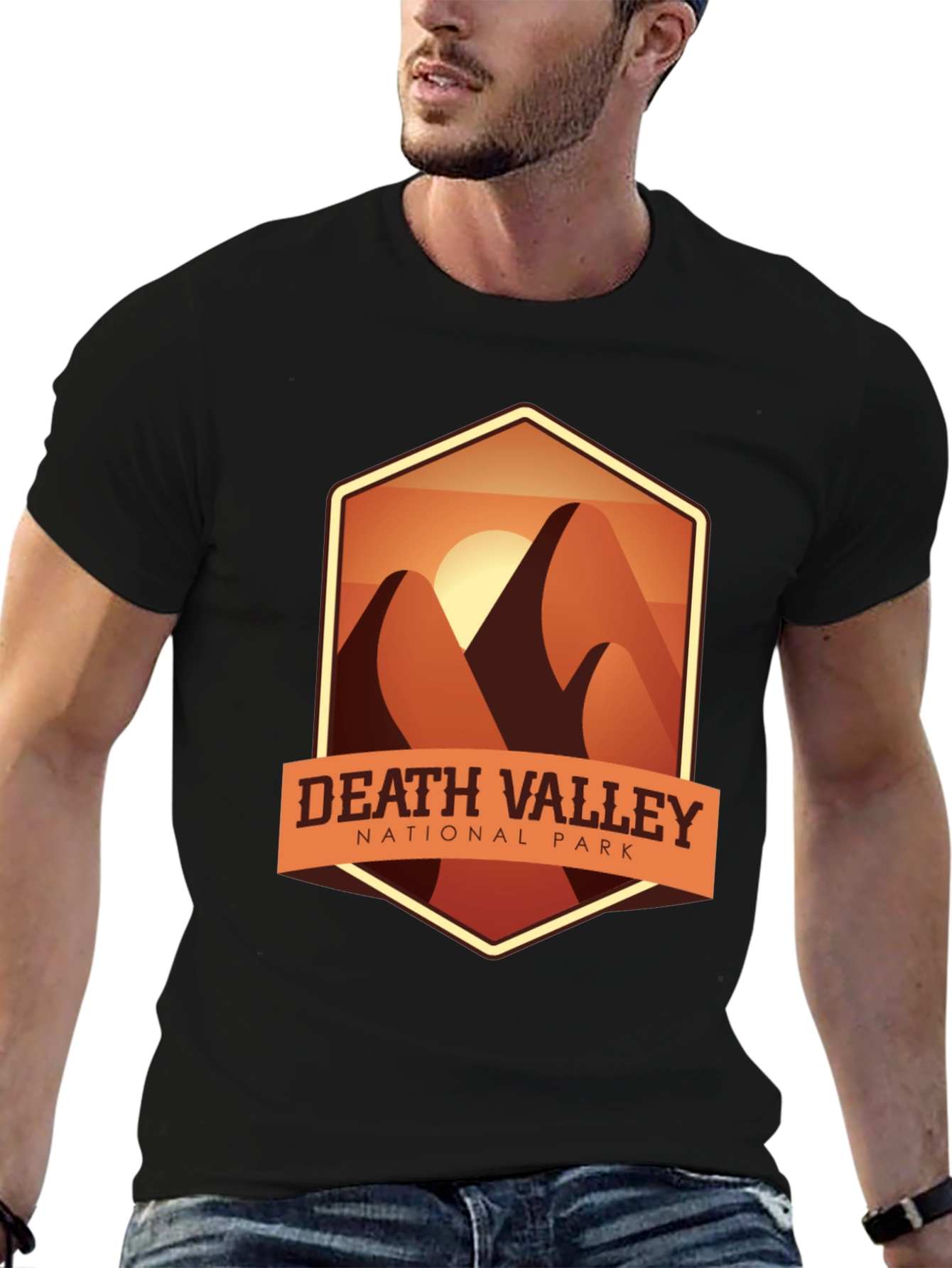 Death Valley National Park Graphic Tee - Black