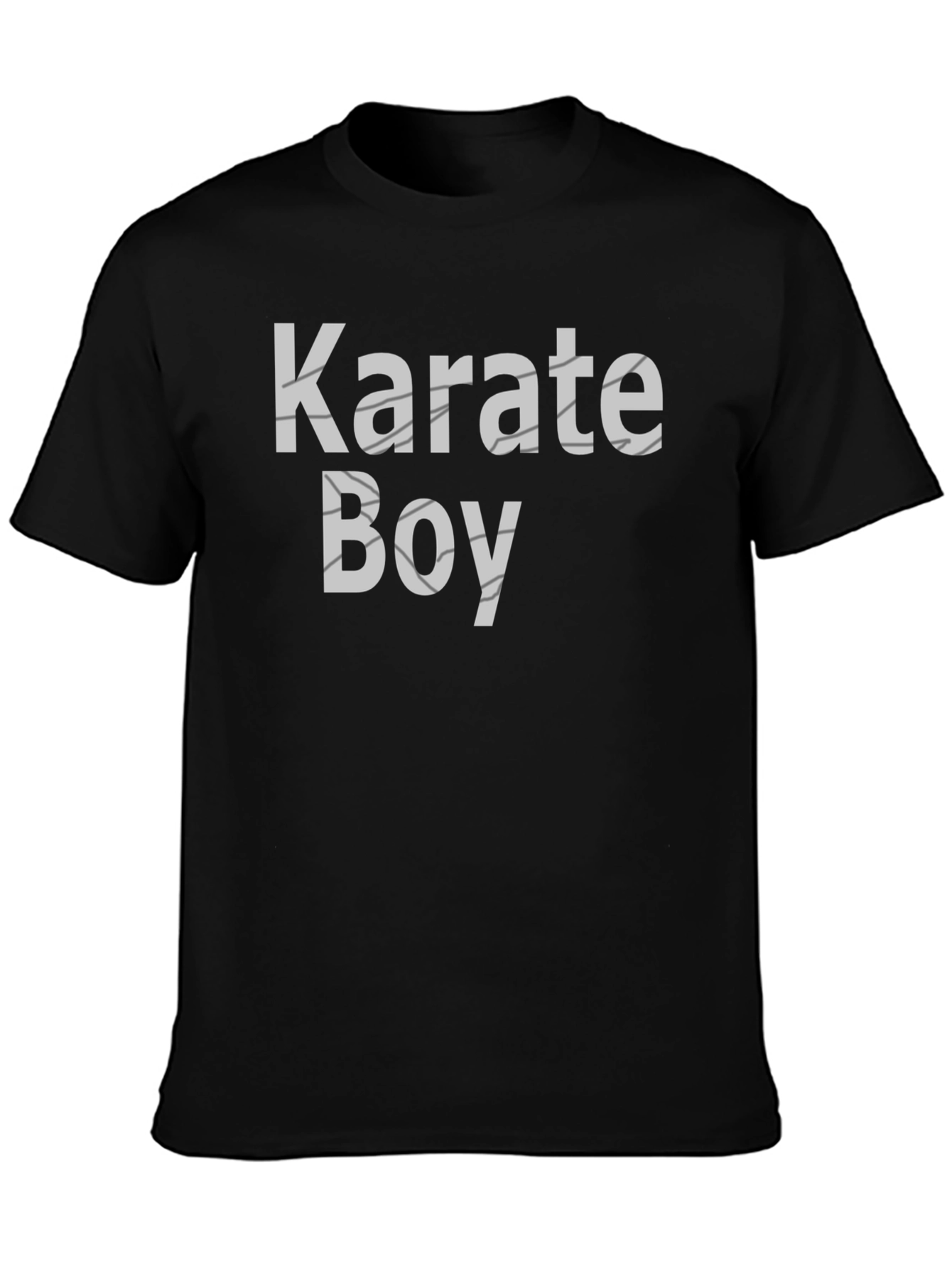Karate Boy Black T-Shirt - Casual Style