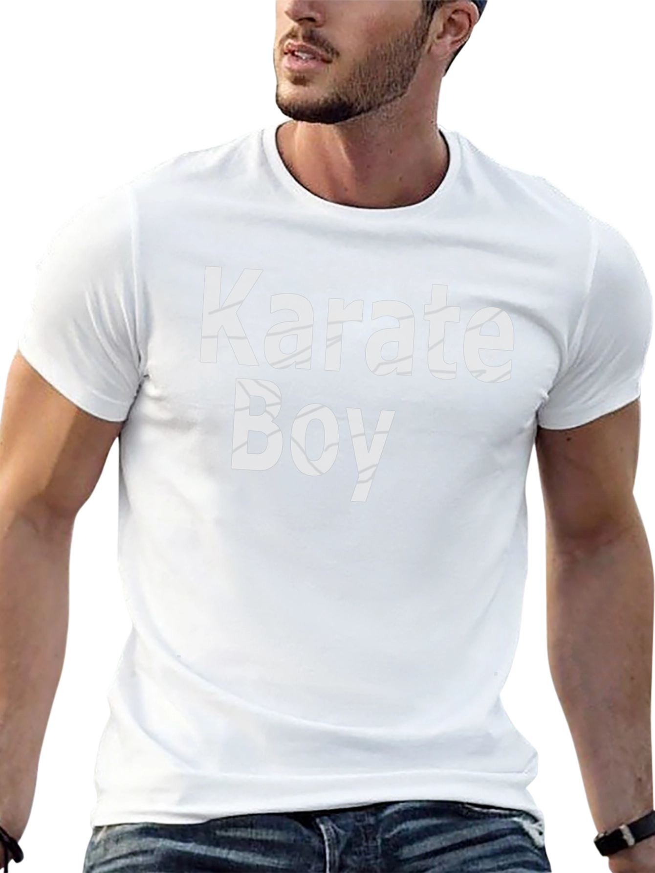 Karate Boy Black T-Shirt - Casual Style