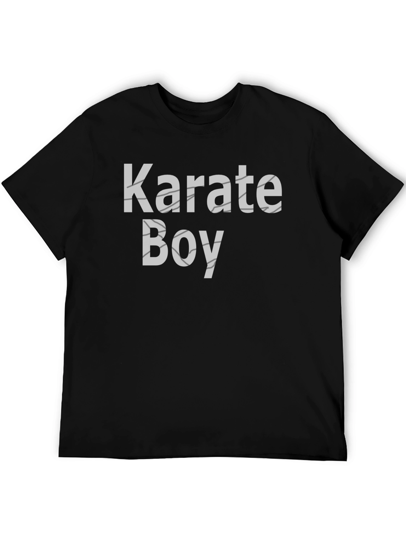 Karate Boy Black T-Shirt - Casual Style