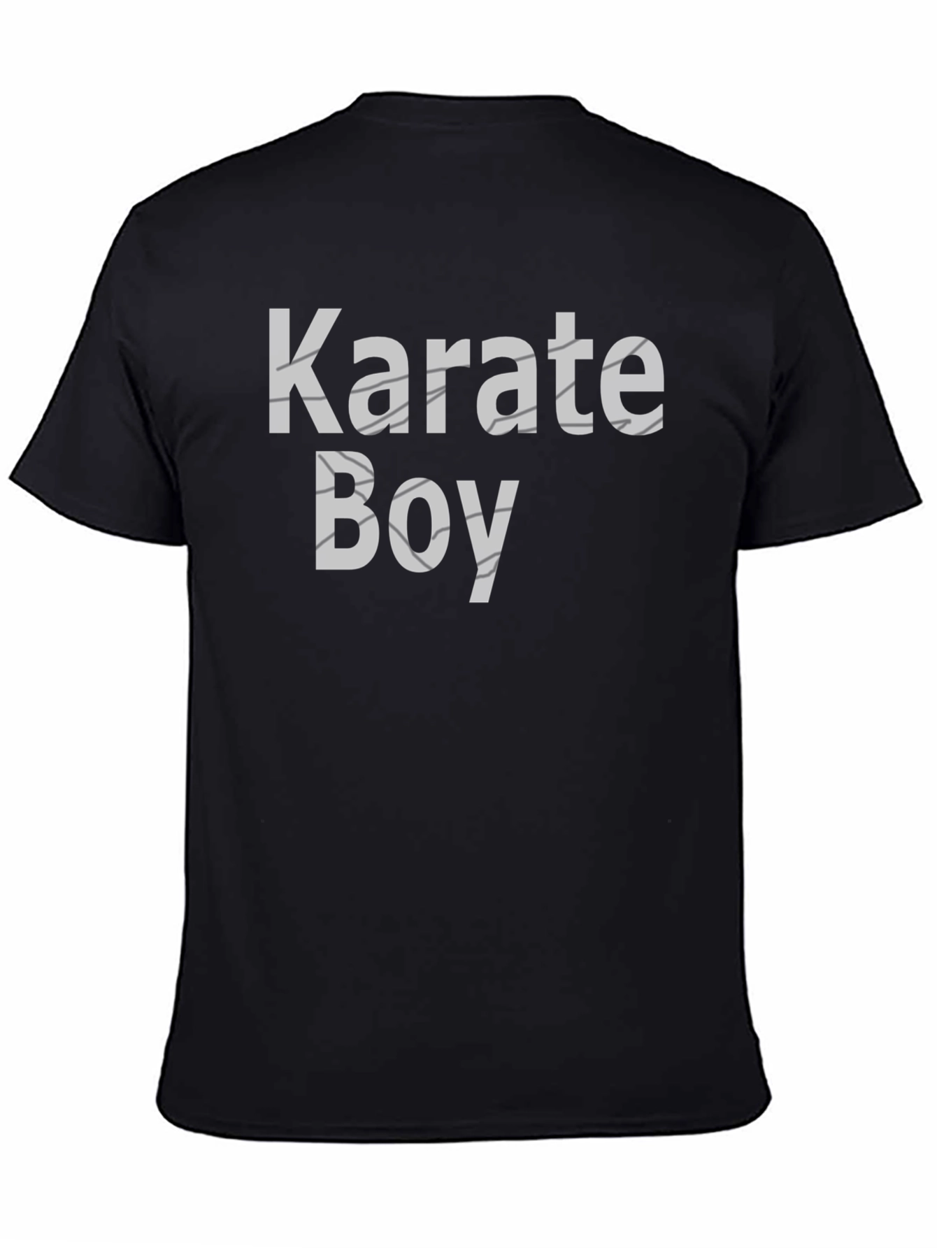 Karate Boy Black T-Shirt - Casual Style