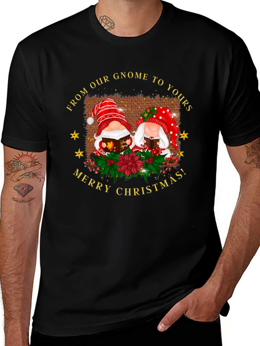 Gnome to Yours Christmas T-Shirt