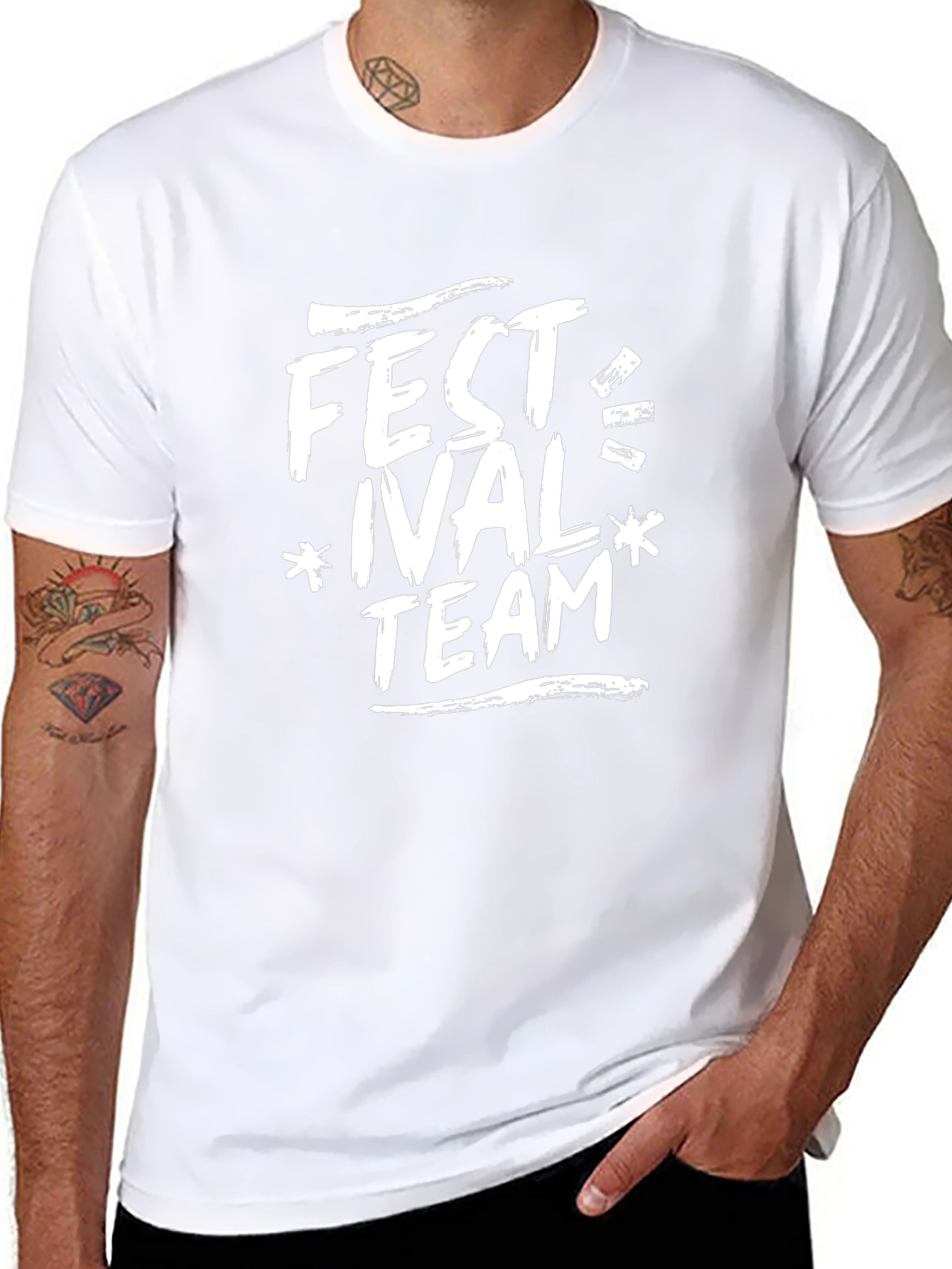 Festival Team Black T-Shirt