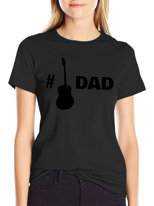 #Guitar Dad Graphic T-Shirt - Fathers Day Gift