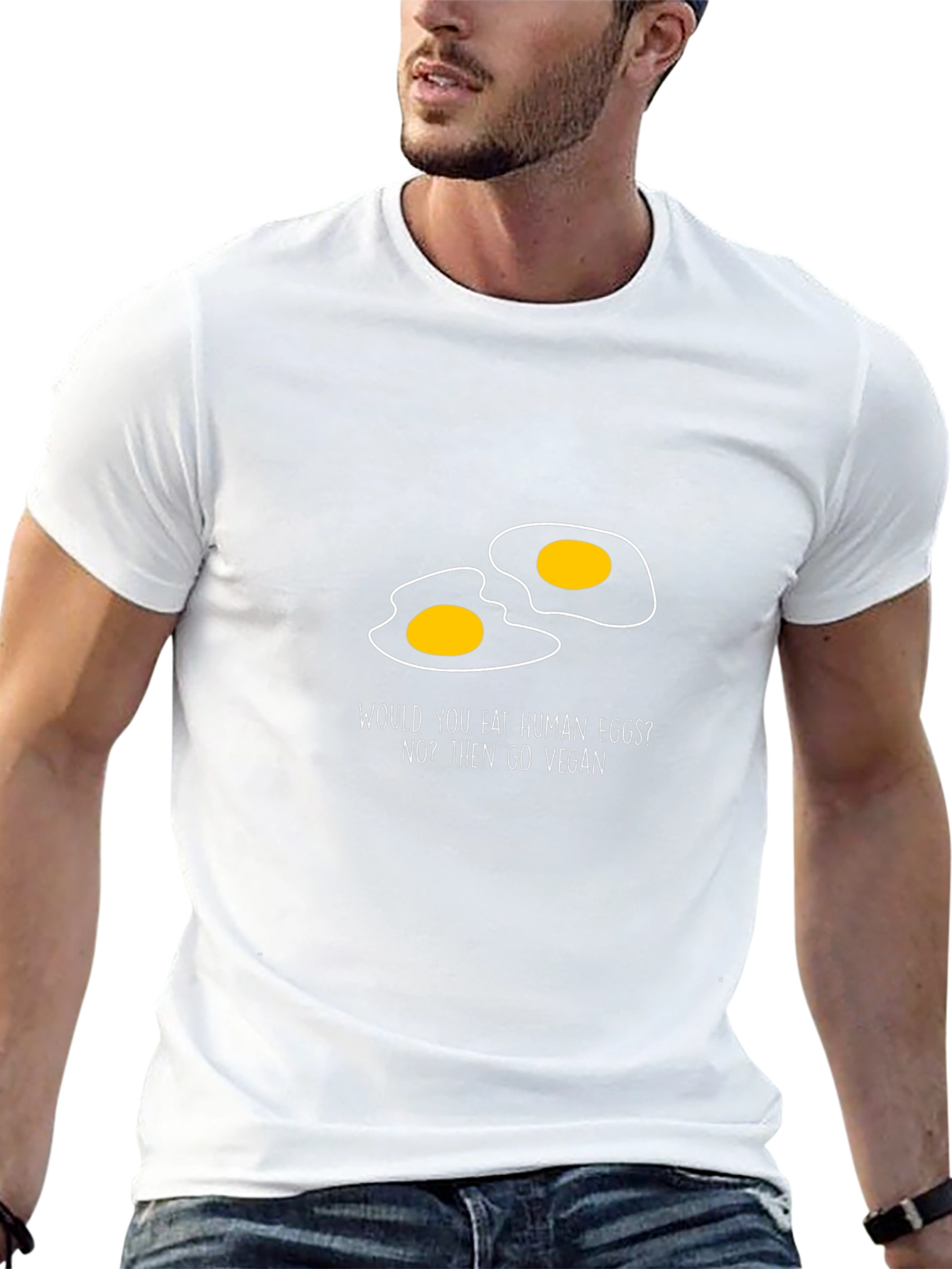Vegan Egg Humor T-Shirt