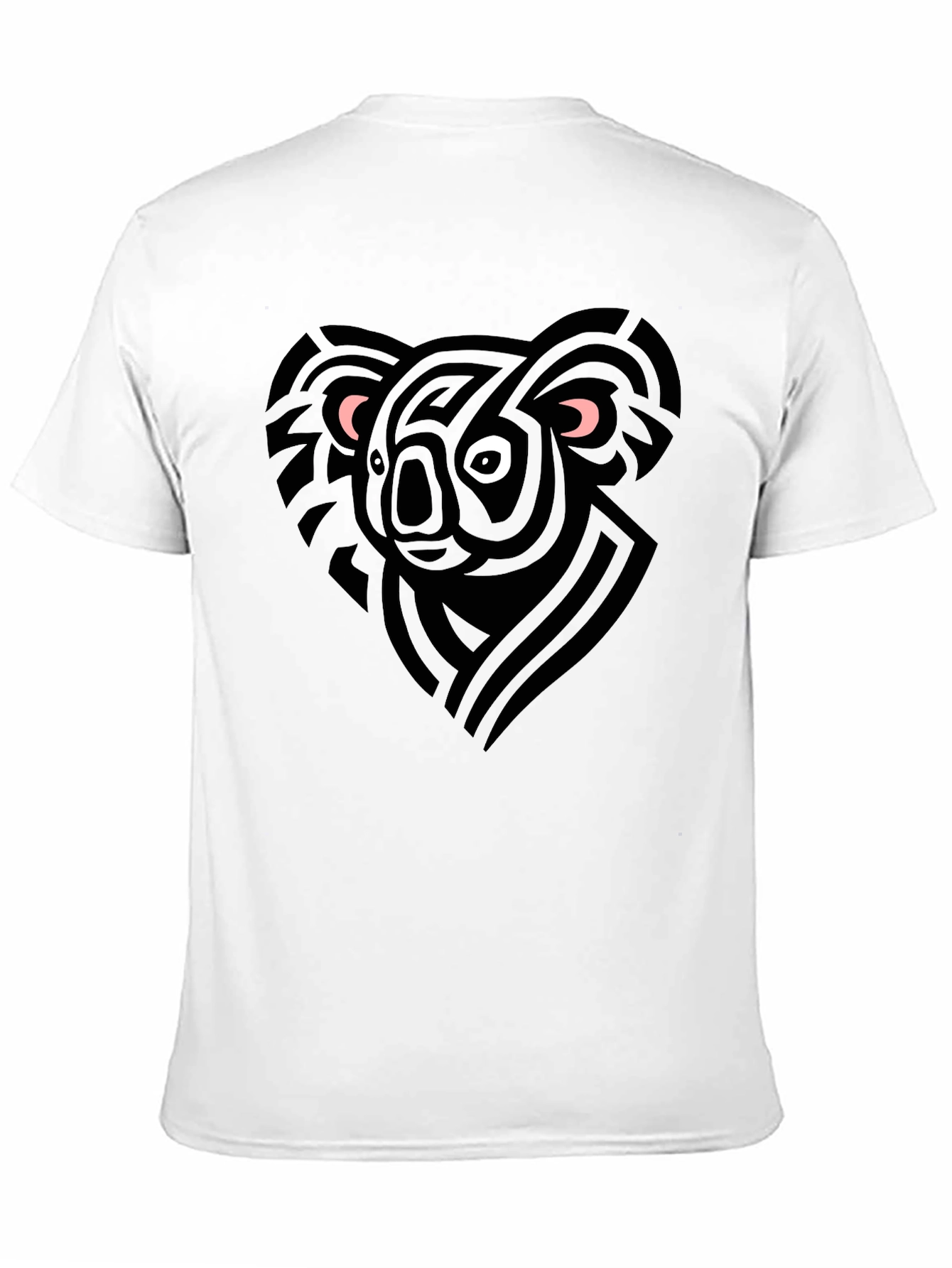 Koala Graphic Tee - Mens Black T-Shirt