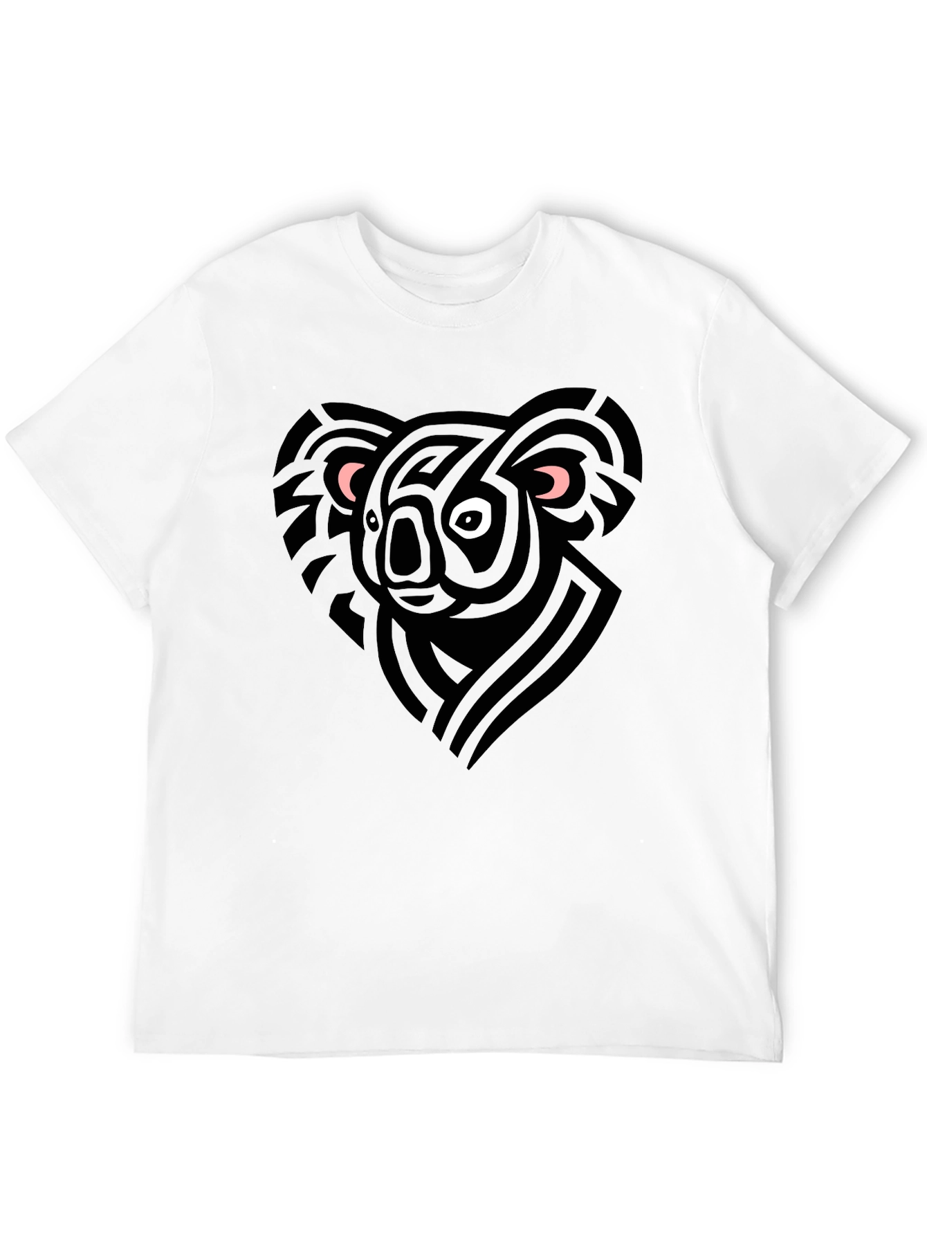 Koala Graphic Tee - Mens Black T-Shirt