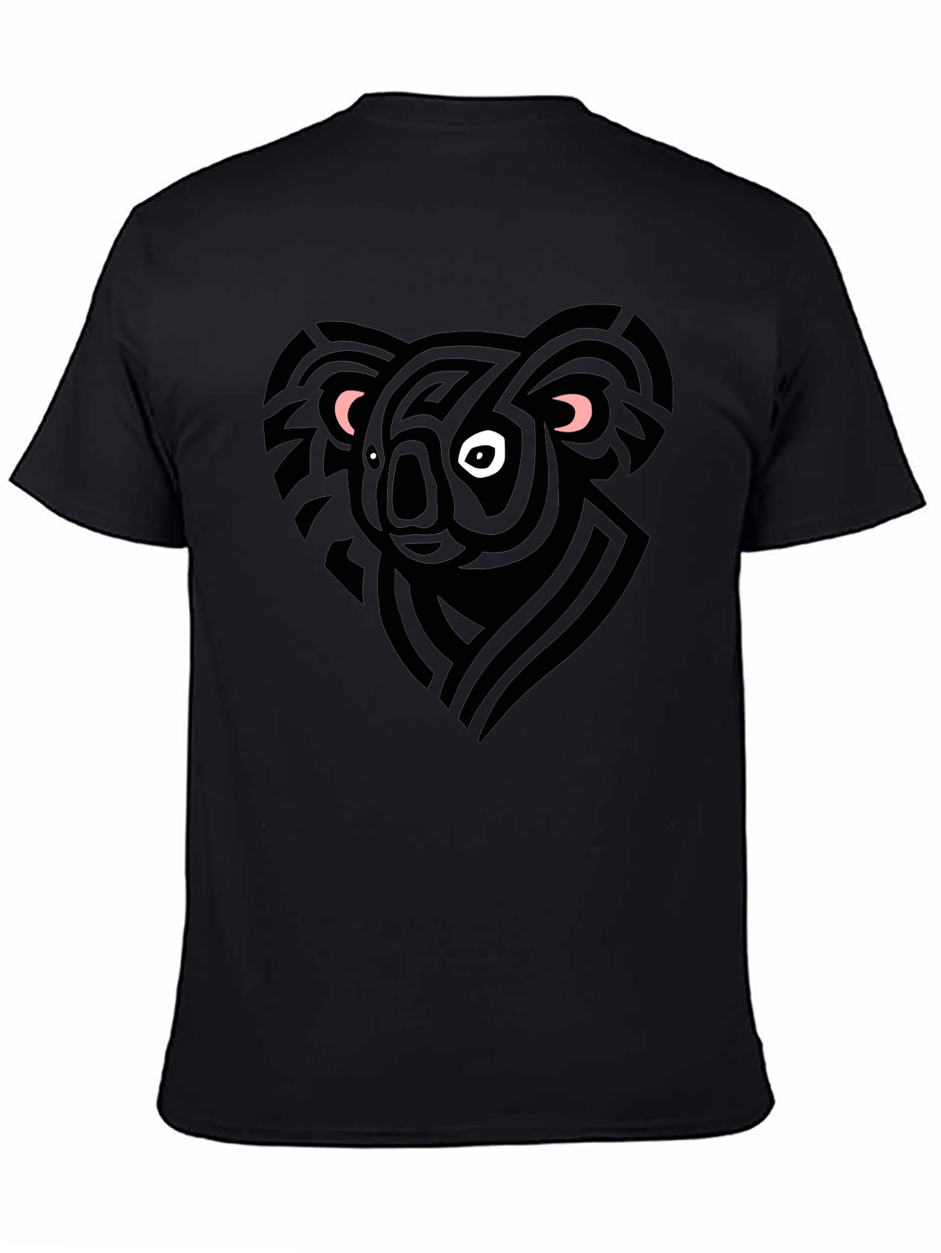 Koala Graphic Tee - Mens Black T-Shirt