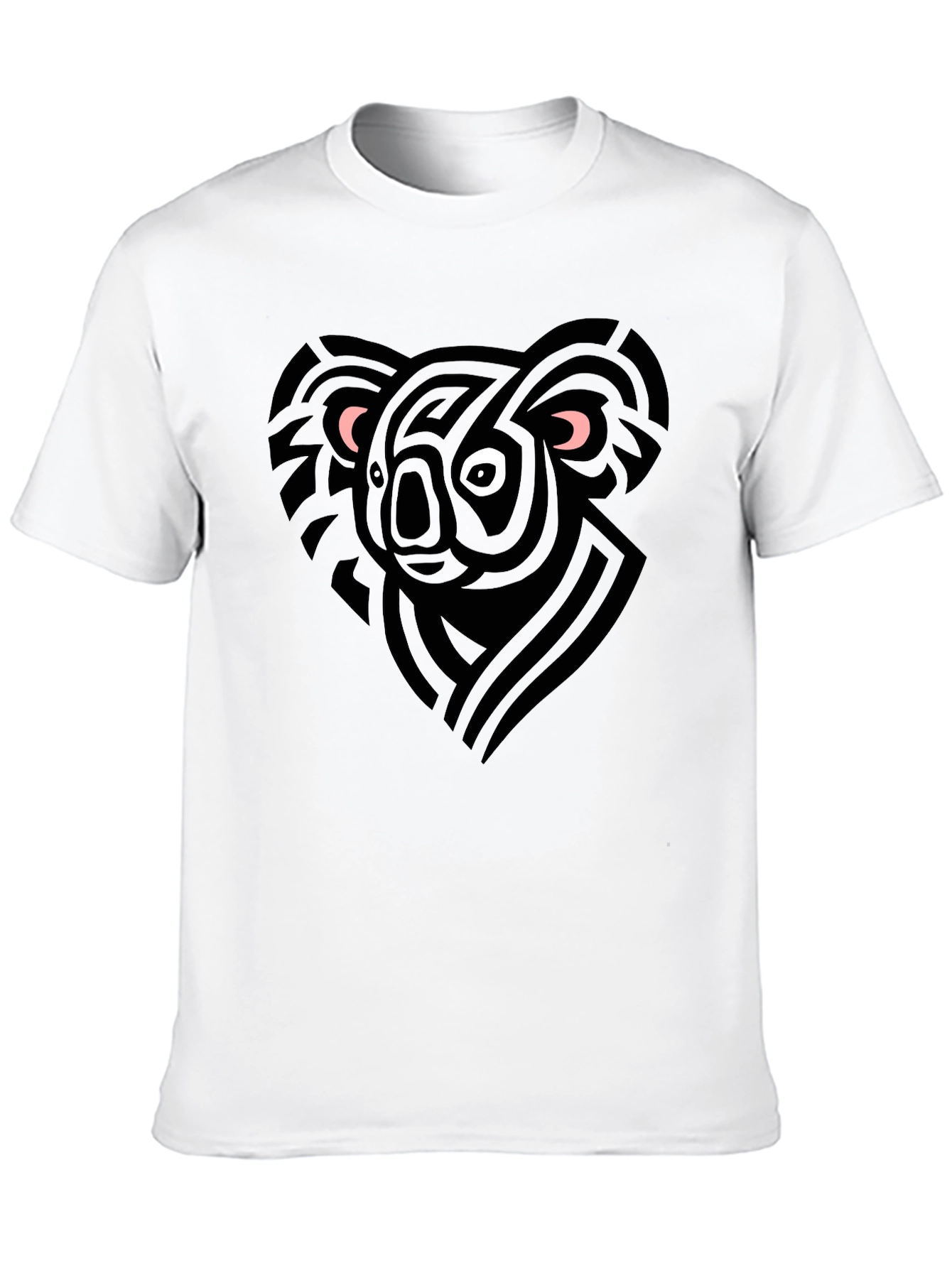 Koala Graphic Tee - Mens Black T-Shirt