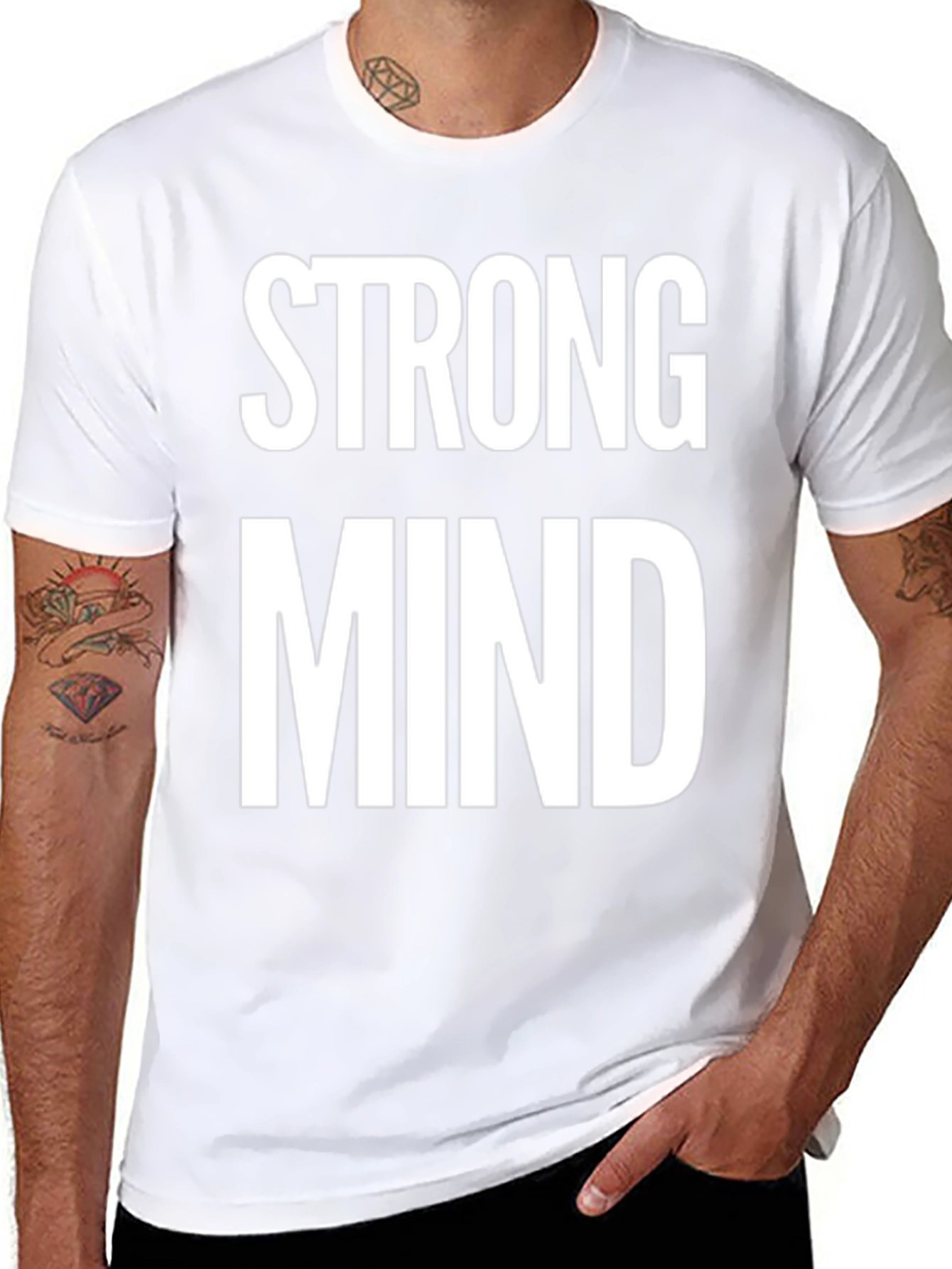 Strong Mind T-Shirt - Motivational Tee