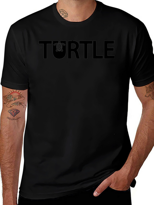 Turtle Graphic T-Shirt - Soft Cotton Tee